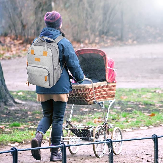 Baby Diaper & Accessories Bag - Multifunction Baby Travel Backpack