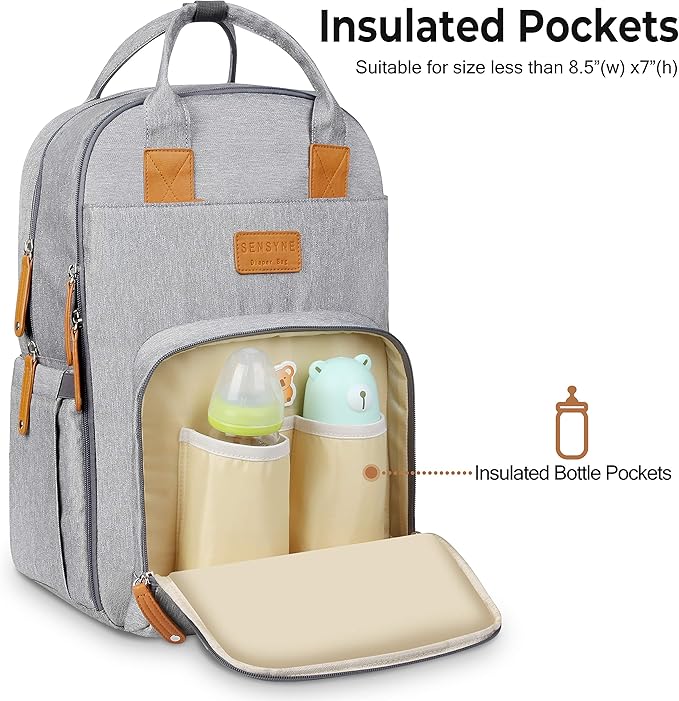 Baby Diaper & Accessories Bag - Multifunction Baby Travel Backpack