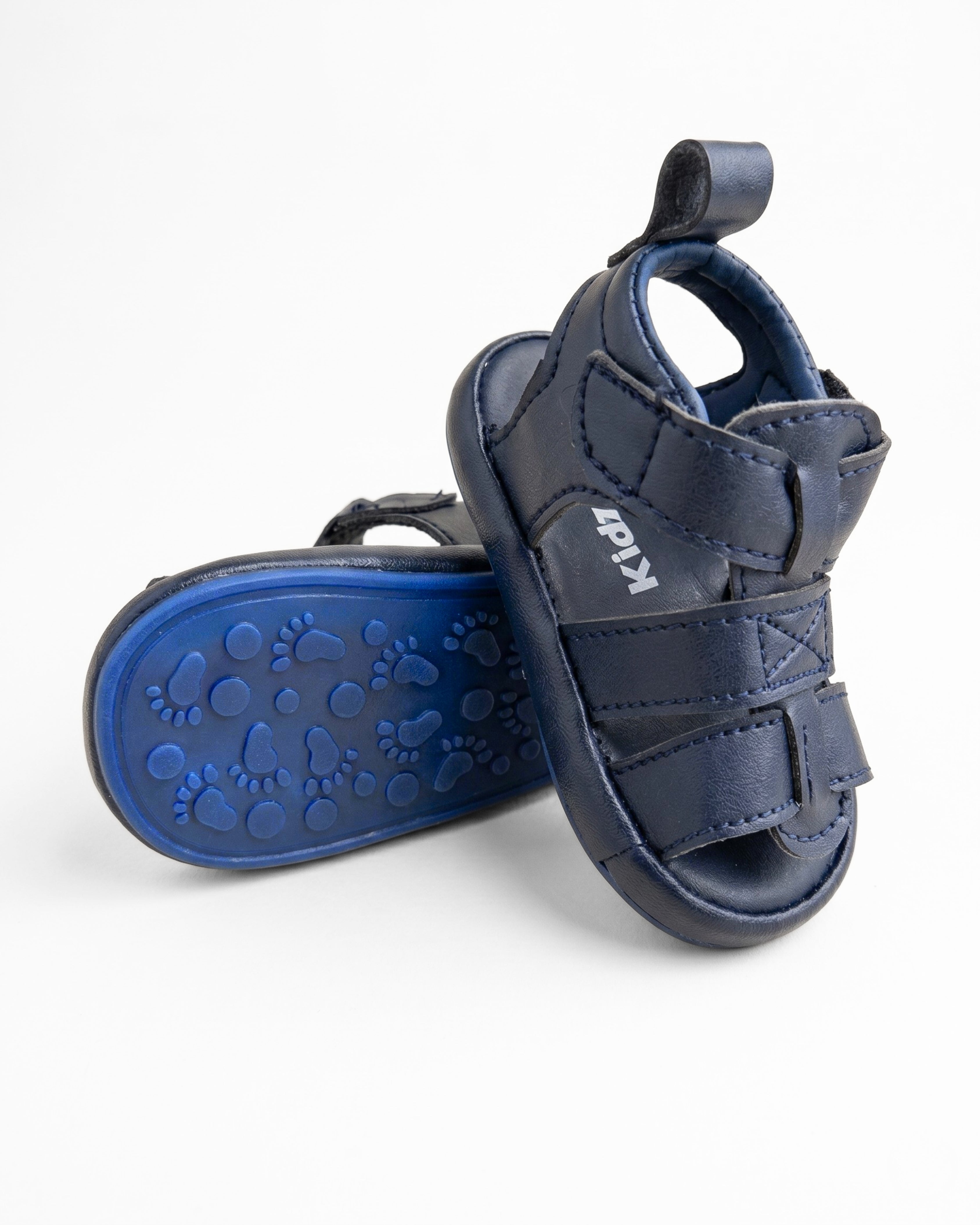 Soft Sole Baby Sandals - Midnight Blue