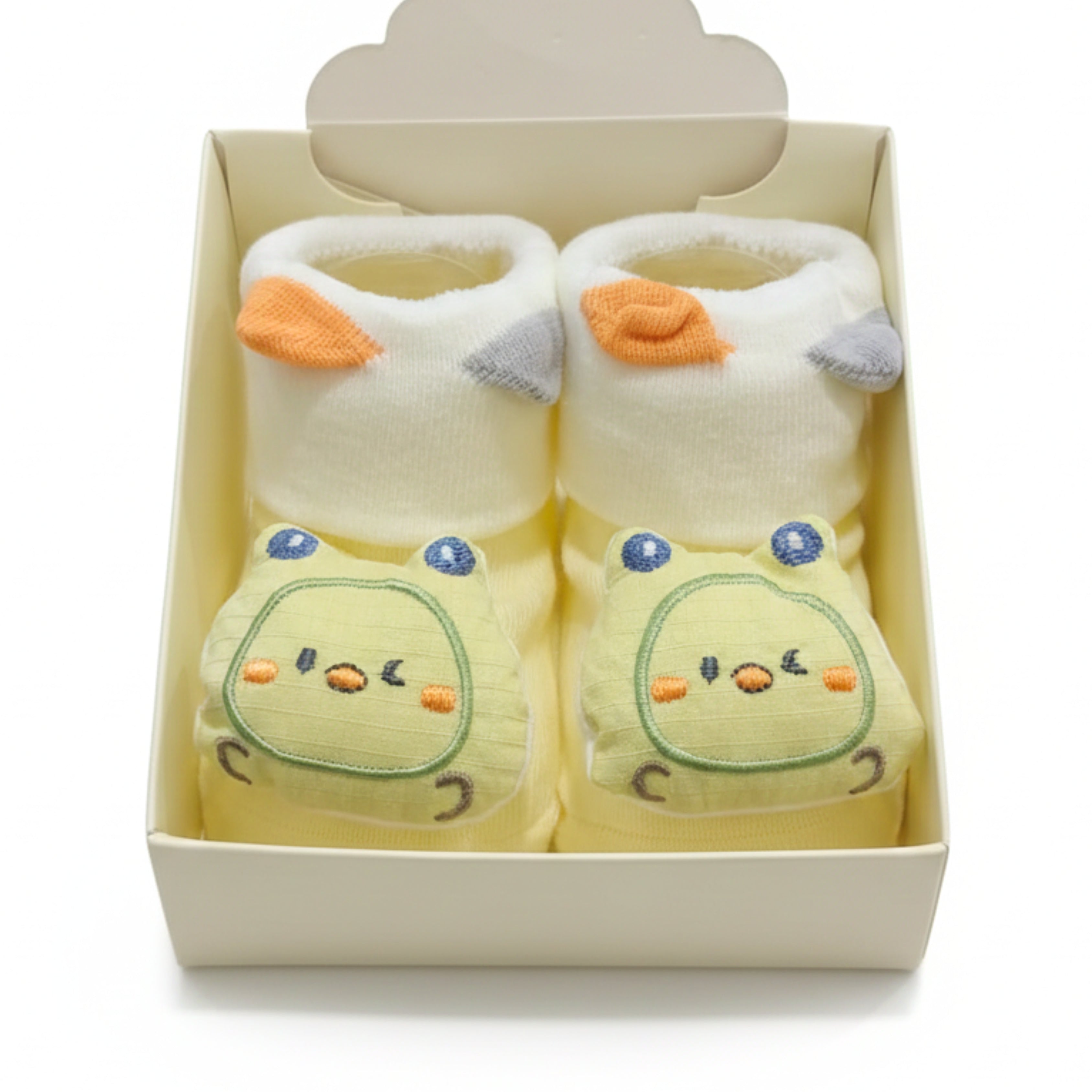 Baby Booties – Infant Soft Socks (Yellow Chick)