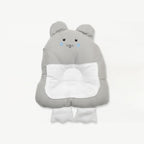 Hooded Carry Nest 2 PC - Baby Sleeping Bag - (Snuggle Lion - Grey)
