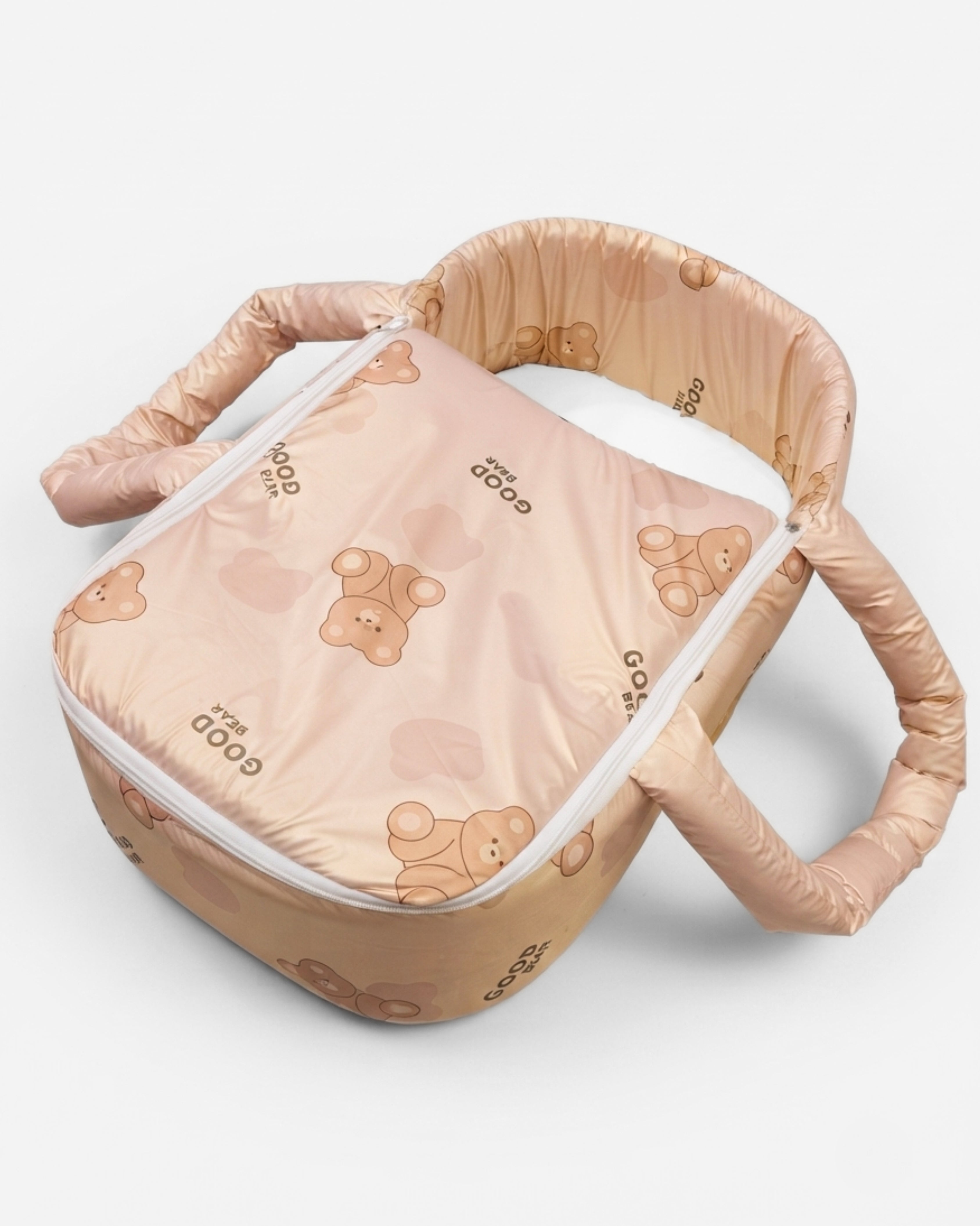 Convertible Infant Carry Cot - Baby Travel Bed - Honay Bear