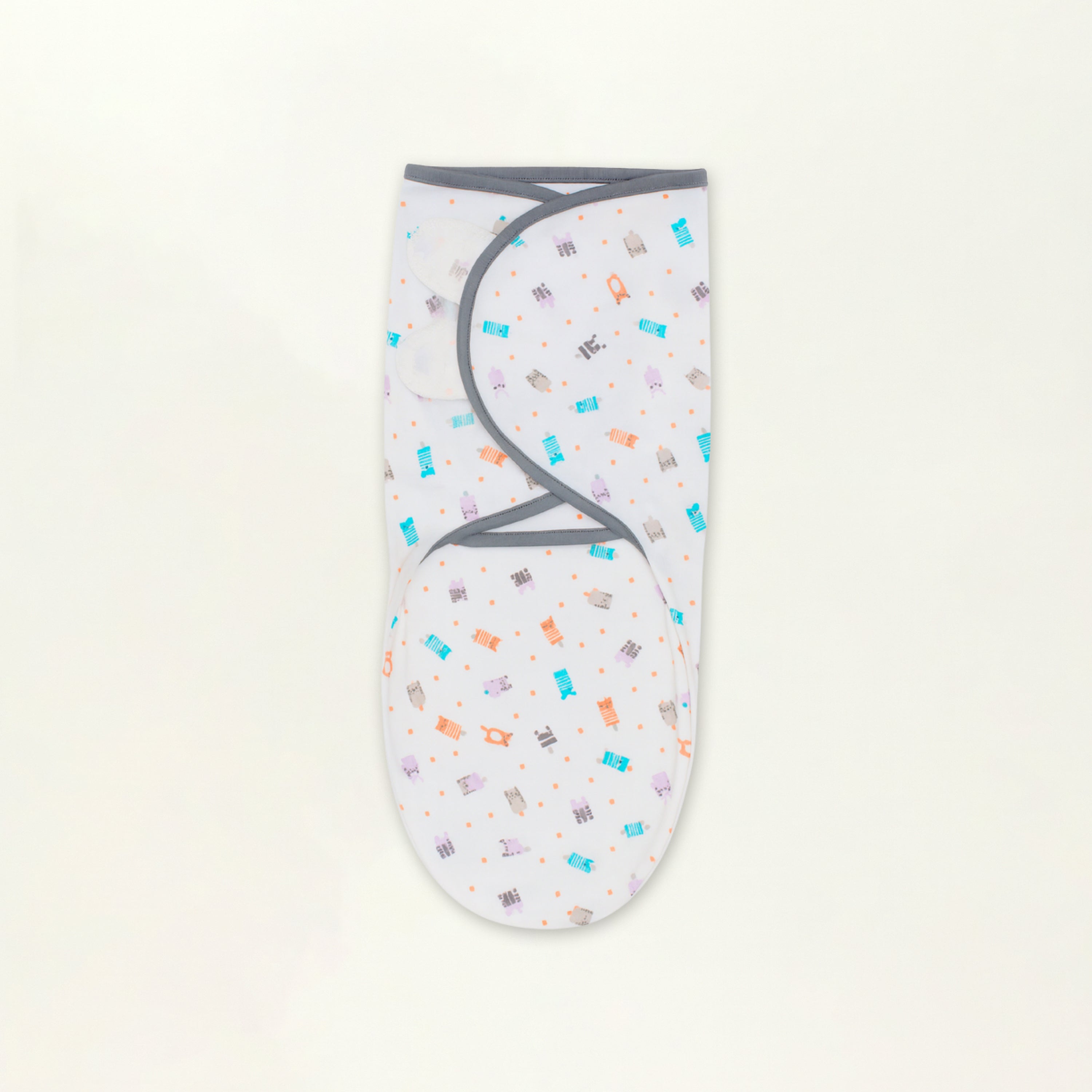 Swaddle / Newborn Wraps - Blue Orange Popsicle