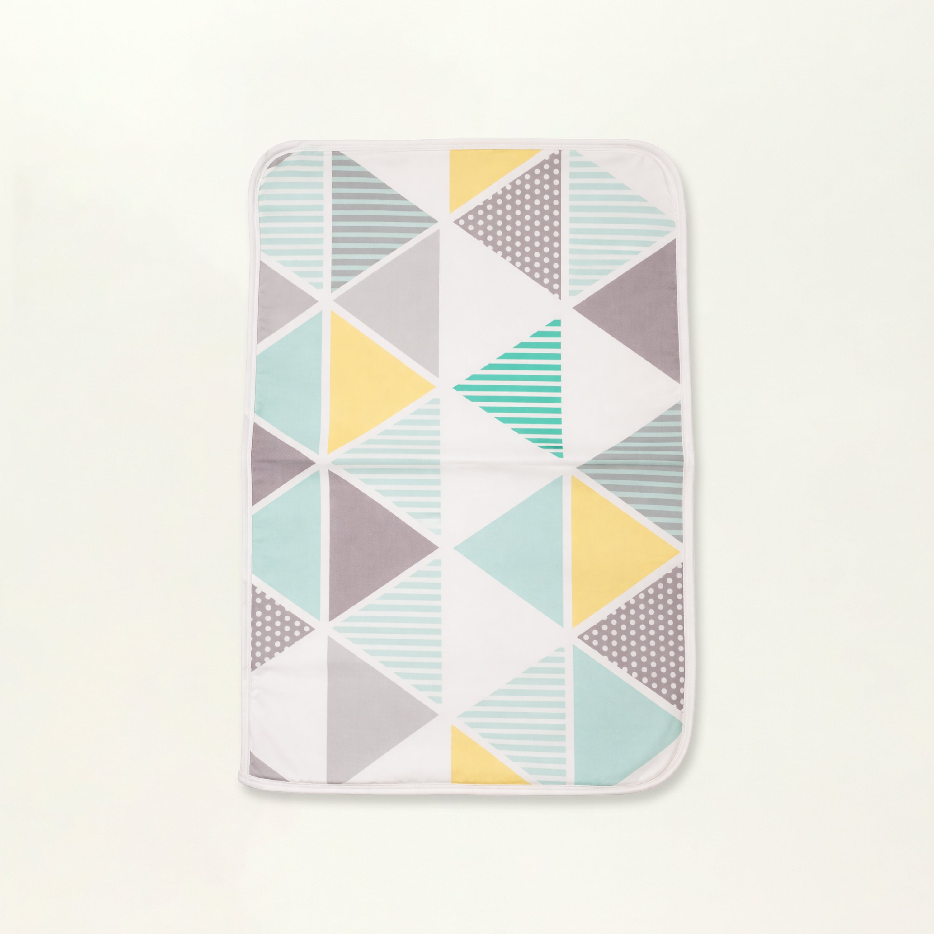 Waterproof Diaper Changing Sheet –  Tiny Triangles (17x23) (Inches)