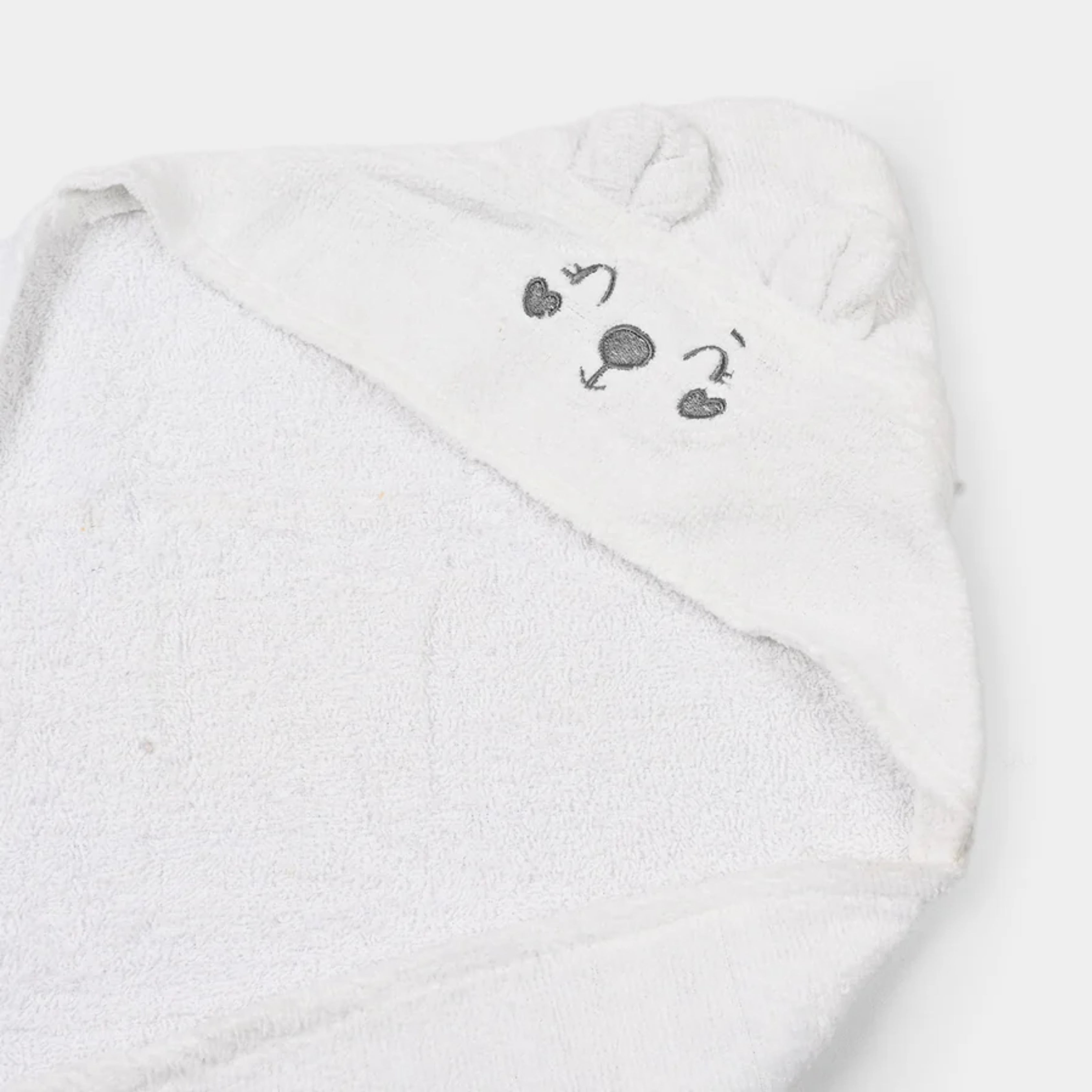 Baby Hooded Bath Cape - Baby Bath Wrap (Sweet Bear)