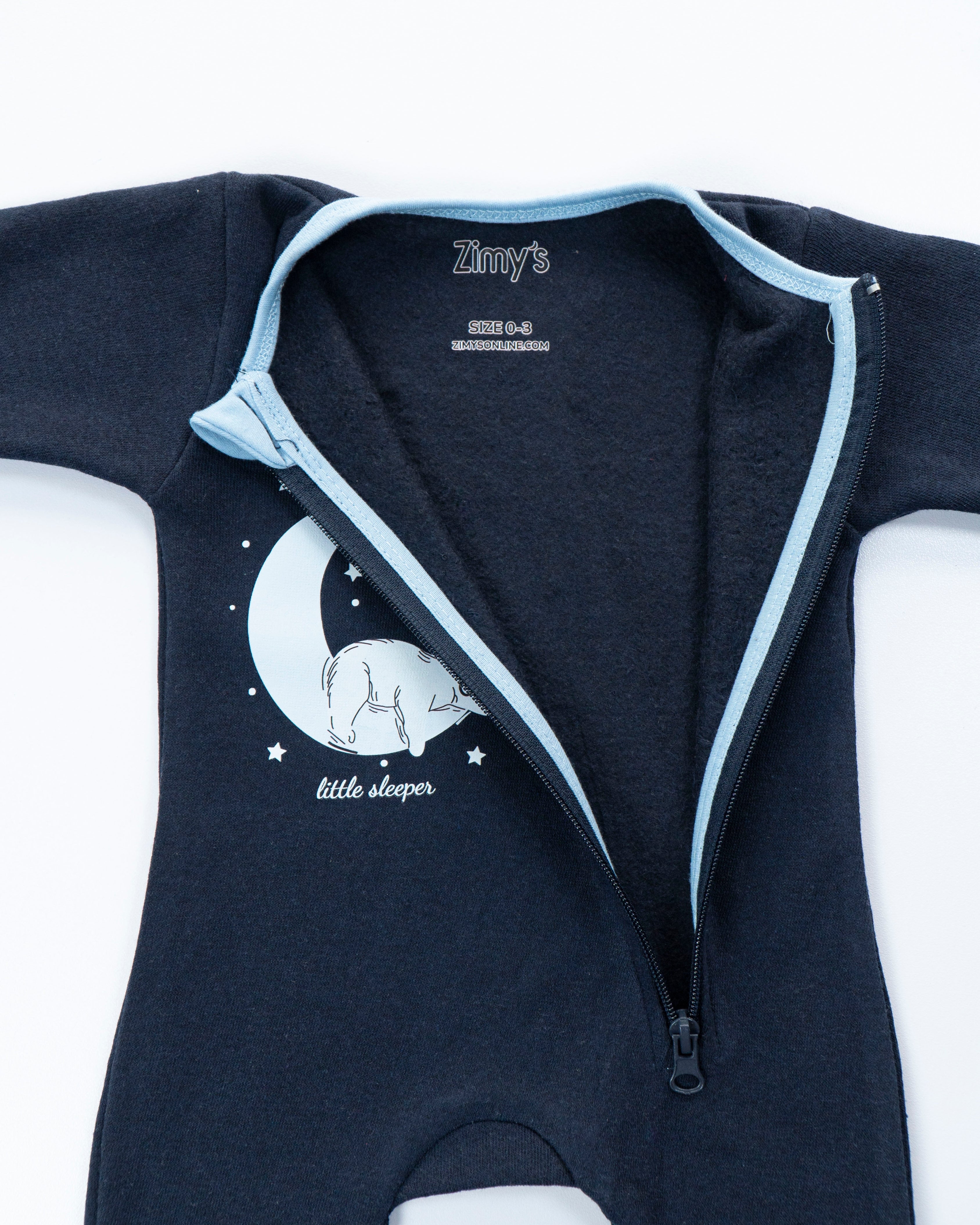 Polar Dreams - Fleece Zipper Romper