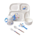 5-Piece Baby Dinnerware Set – BPA-Free Divided Plate Tableware For Babies