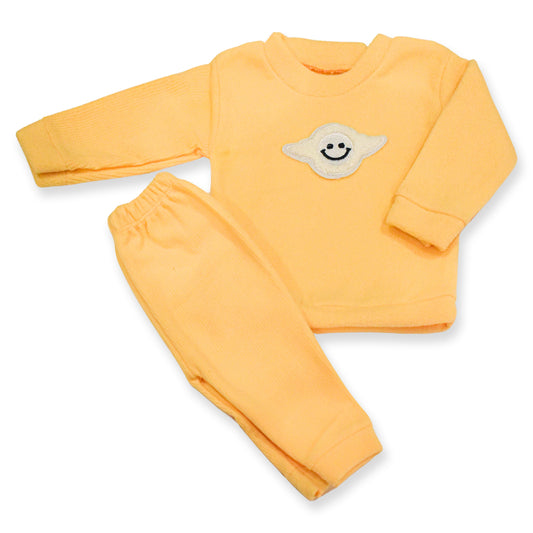 Dreamy Cloud Polar Fleece - 2 Piece Set (Orange)