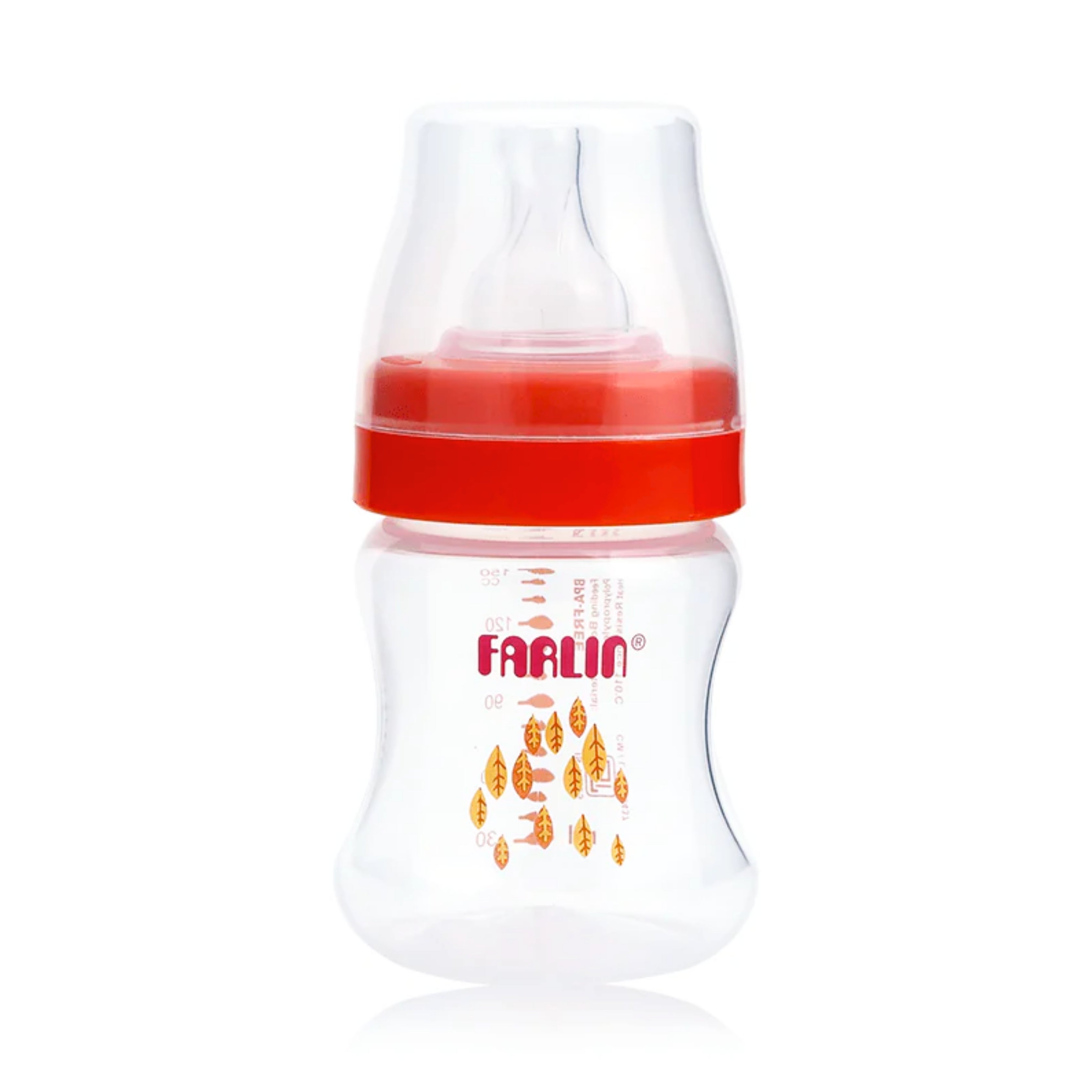 Farlin 150ml Wide Neck Baby Feeding Bottle with Anti-Colic System (0M+)