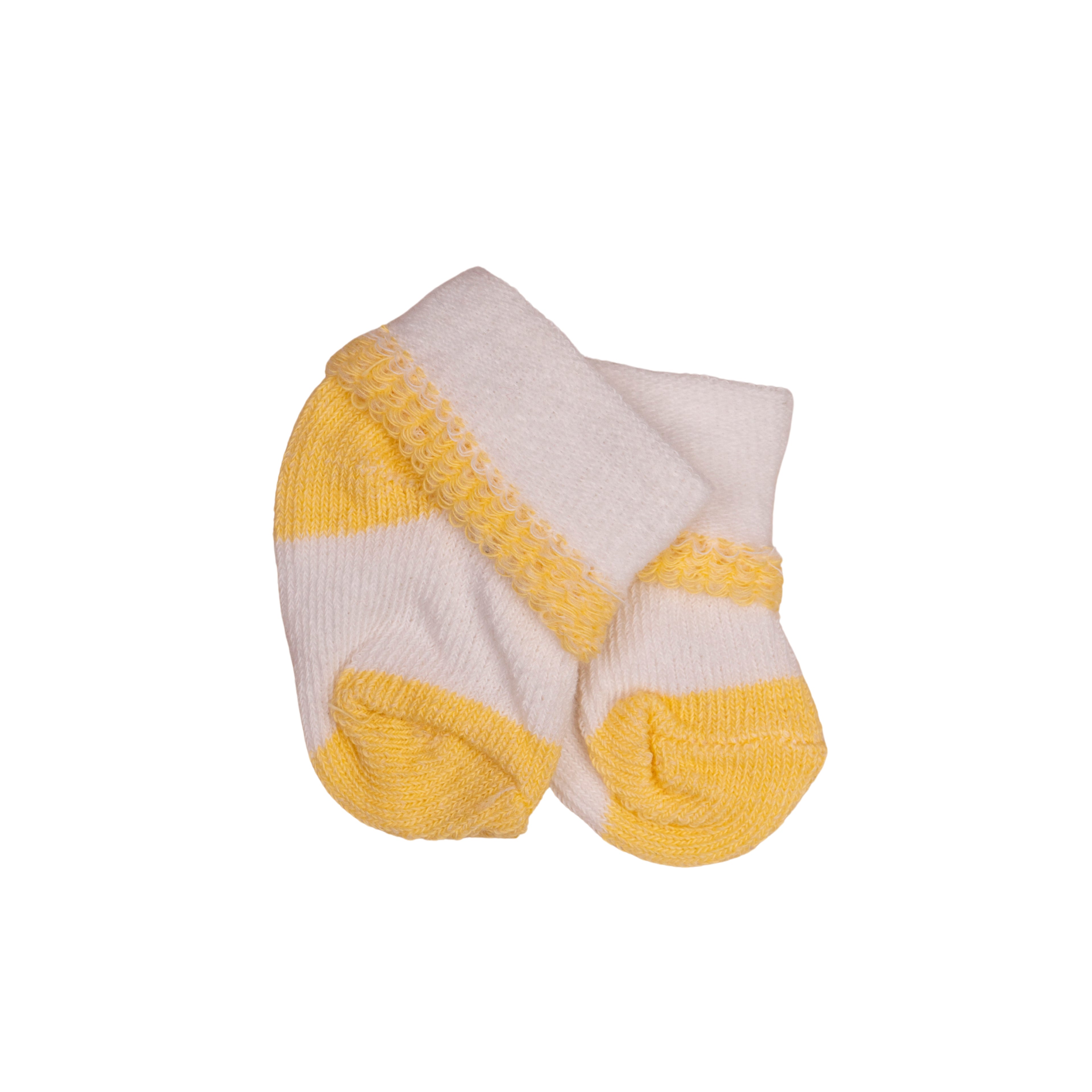 Baby Socks Pack Of Three — 0-3 M