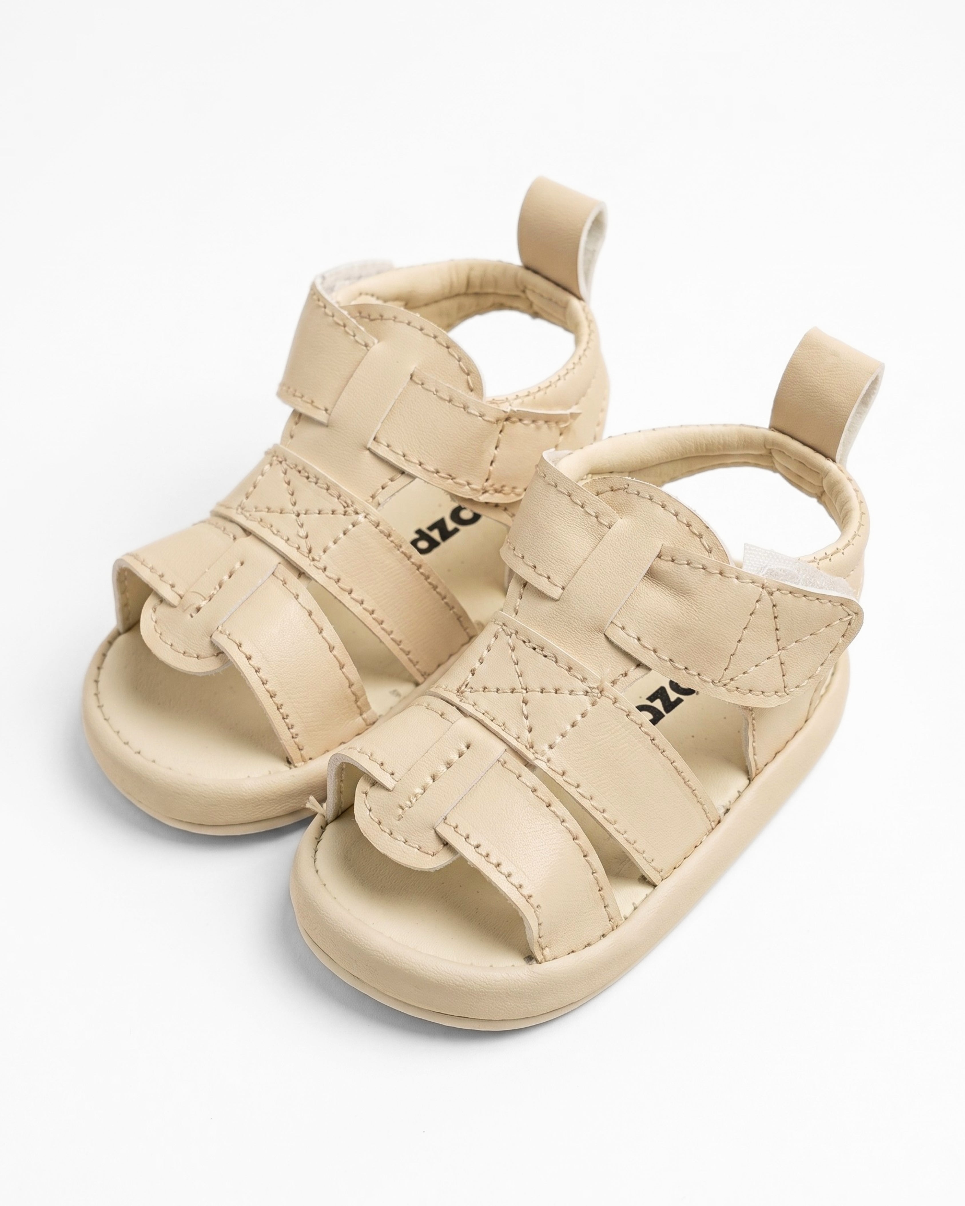 Soft Sole Baby Sandals - Cream Cloud
