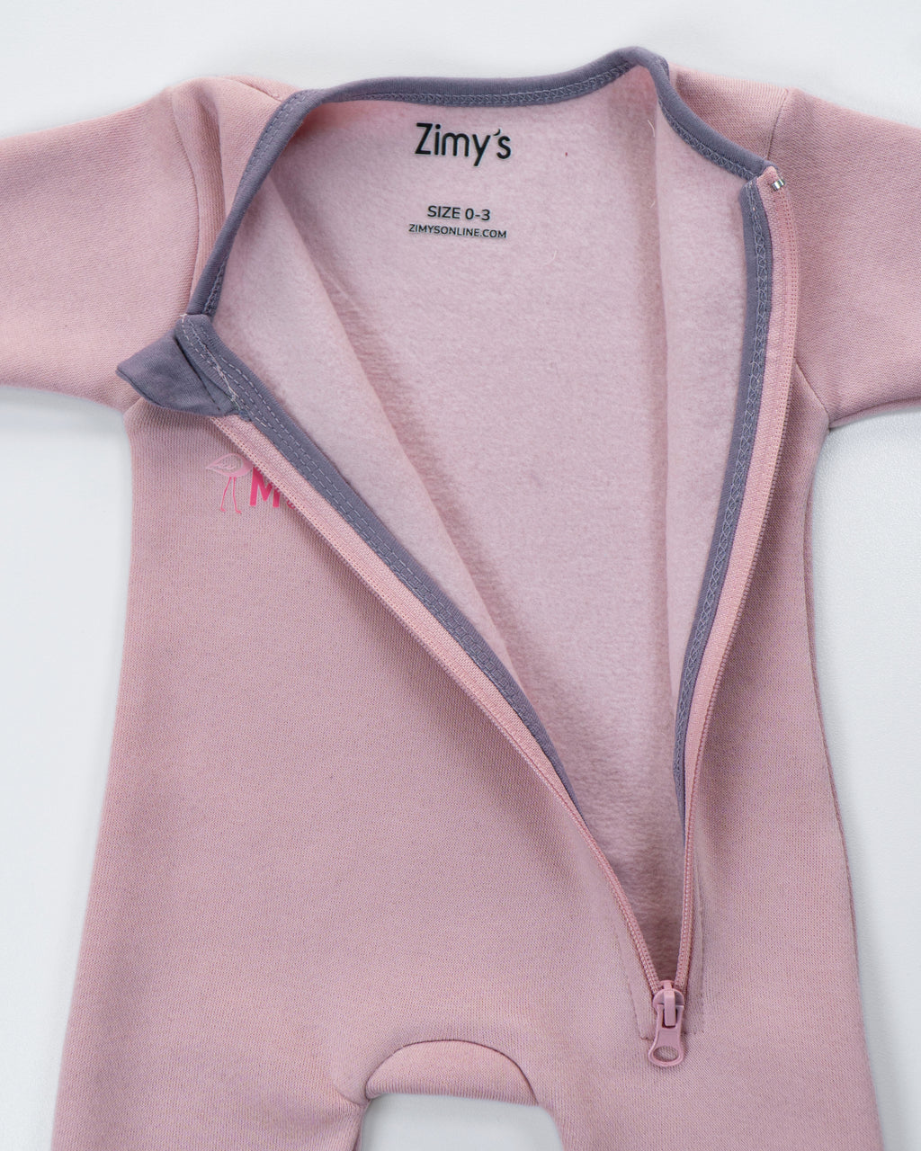 Beautiful Mommy - Fleece Zipper Romper