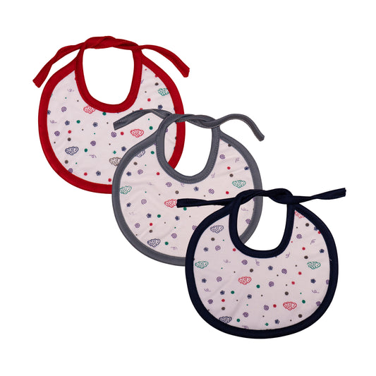 Baby Bib | Apron Small | 0-3M (Pack of 3)