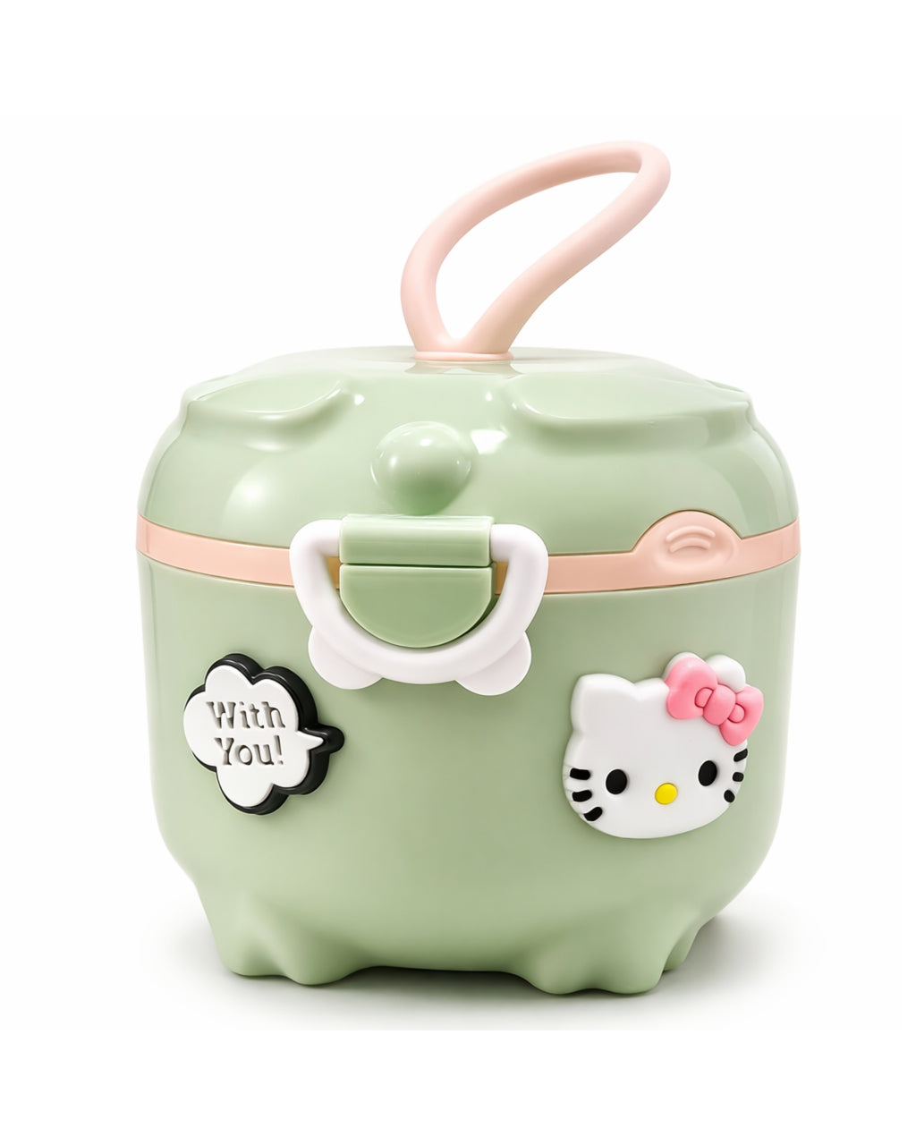 Baby Formula Dispenser | Portable Airtight Milk Powder Container & Scoop