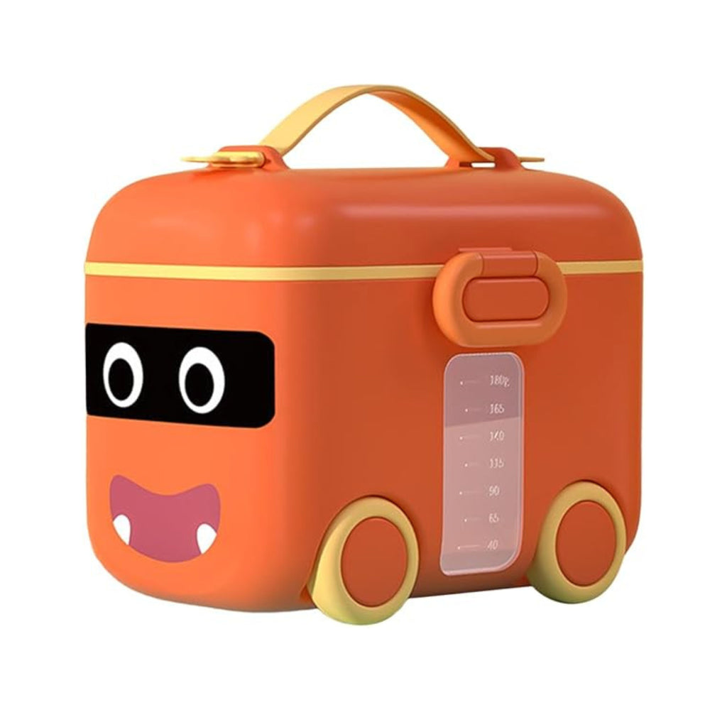 Baby Formula Dispenser | Portable Airtight Milk Powder Container & Scoop (BUS)