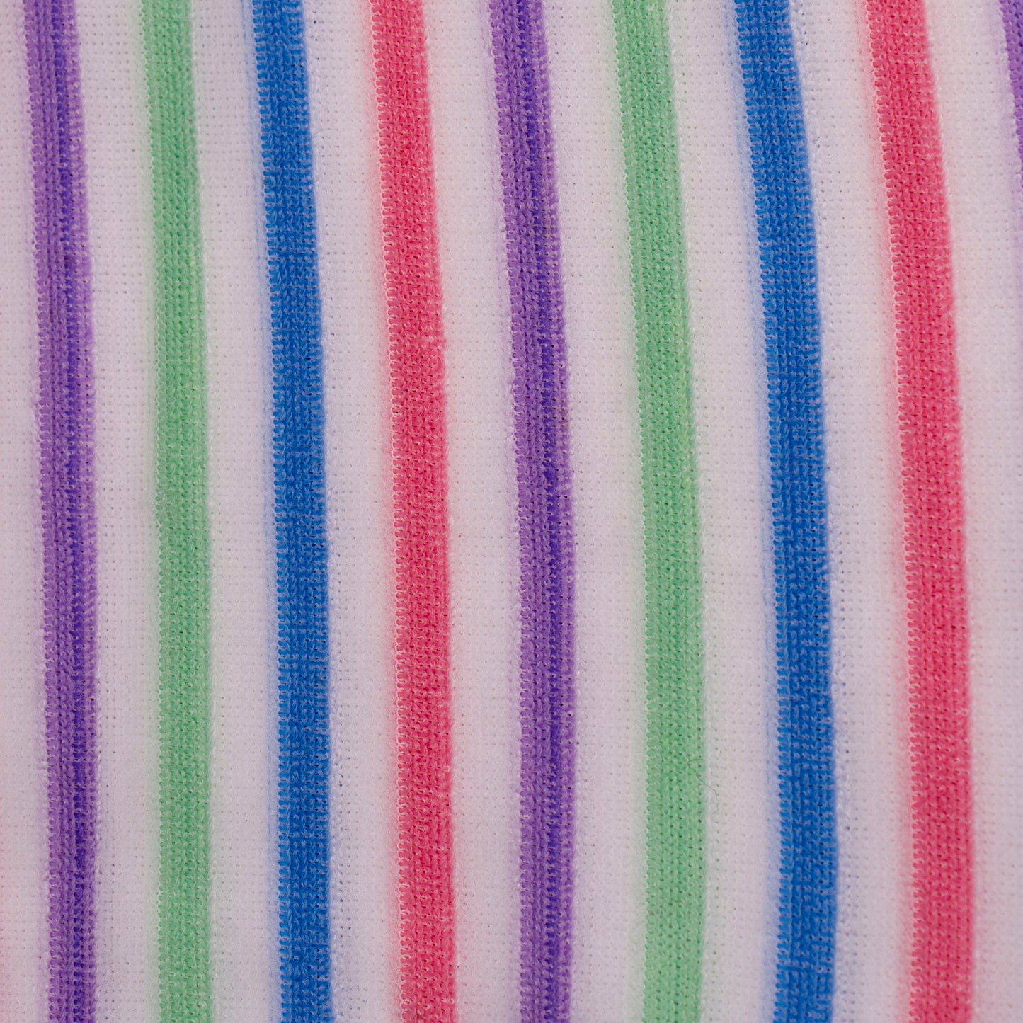 3 Pcs Striped Baby Washcloth Set – Soft Towels with Colorful Edges