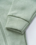 Im New Here- Fleece Zipper Romper