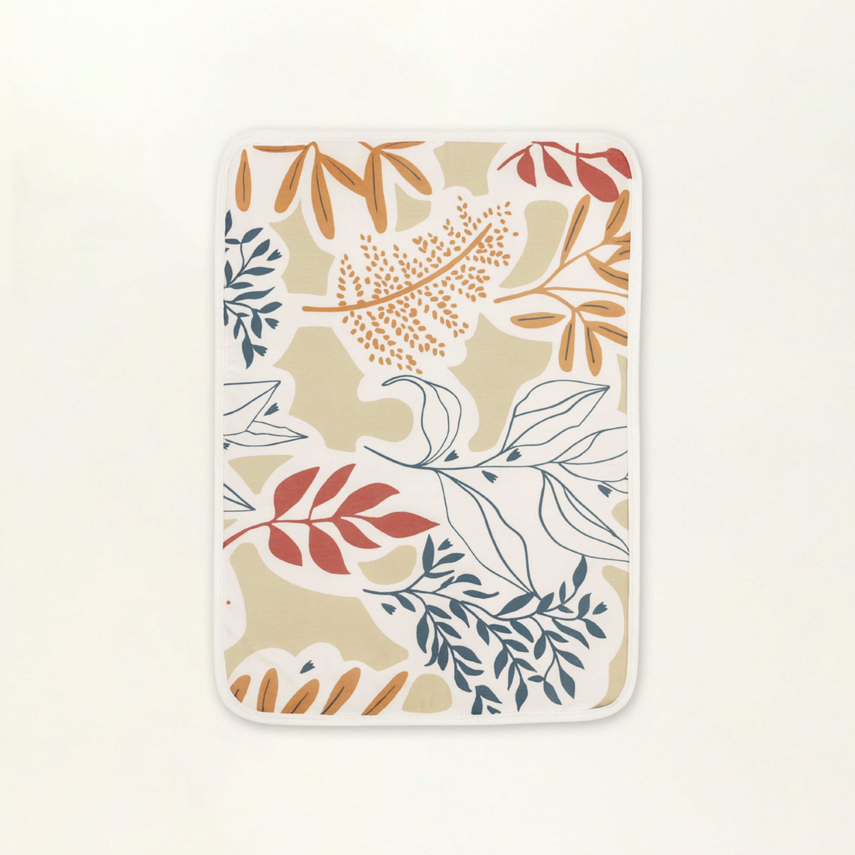 Waterproof Diaper Changing Sheet –  Autumn Leaves (17x23) (Inches)