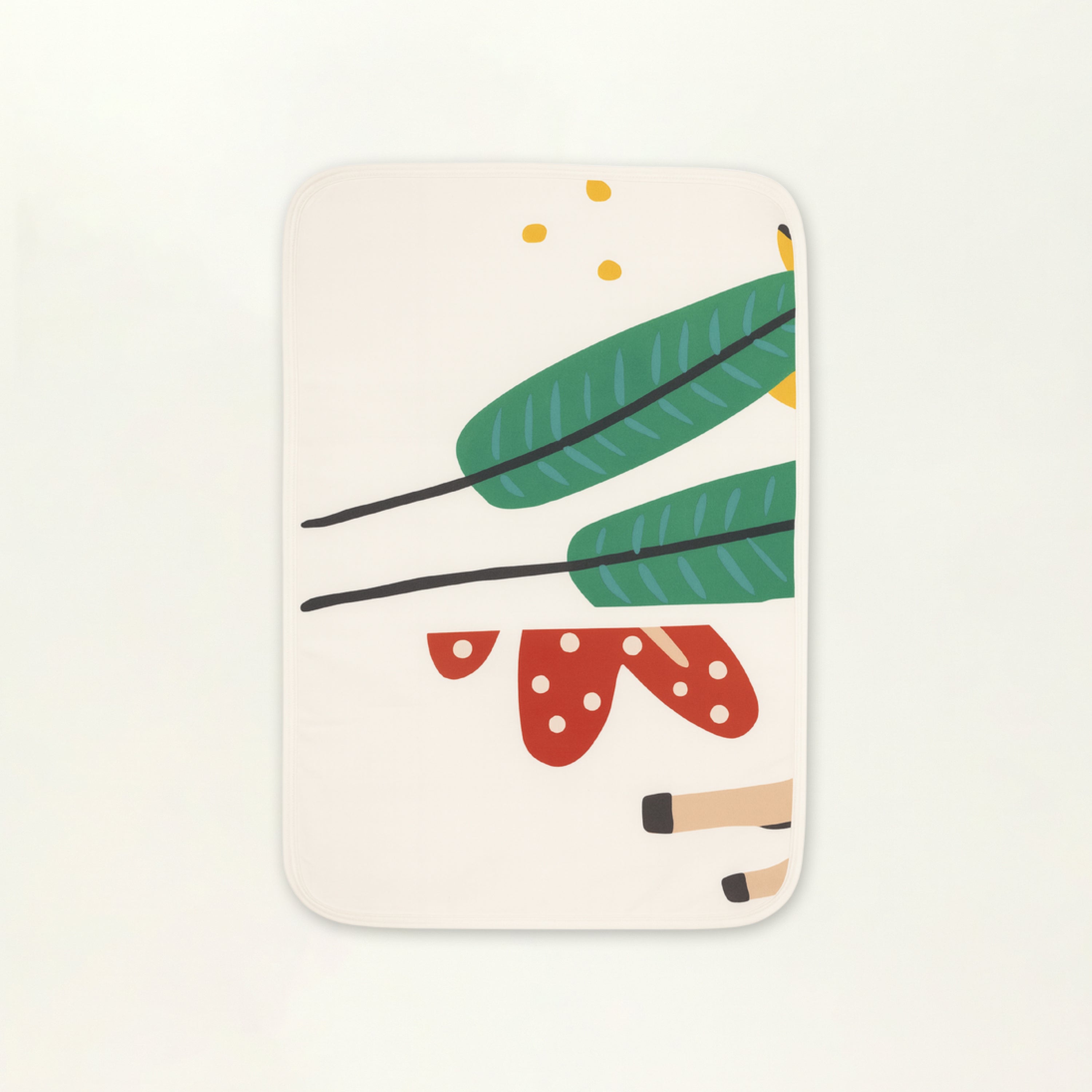 Waterproof Diaper Changing Sheet –  Abstract Nature (17x23) (Inches)