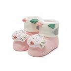 Baby Booties – Infant Soft Socks (Pink Fish)