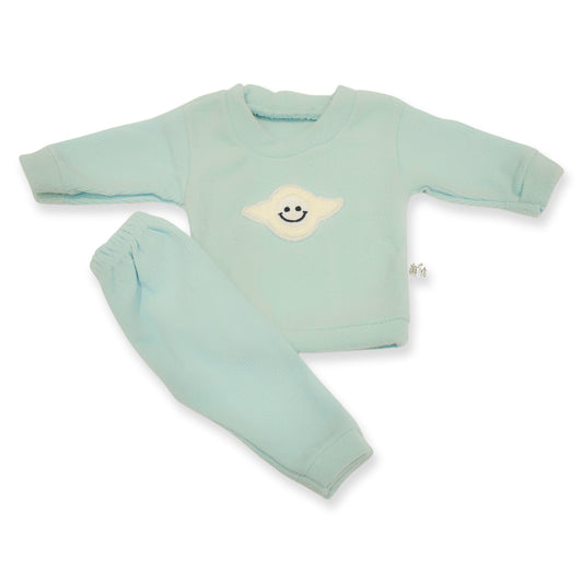 Dreamy Cloud Polar Fleece - 2 Piece Set (Green)