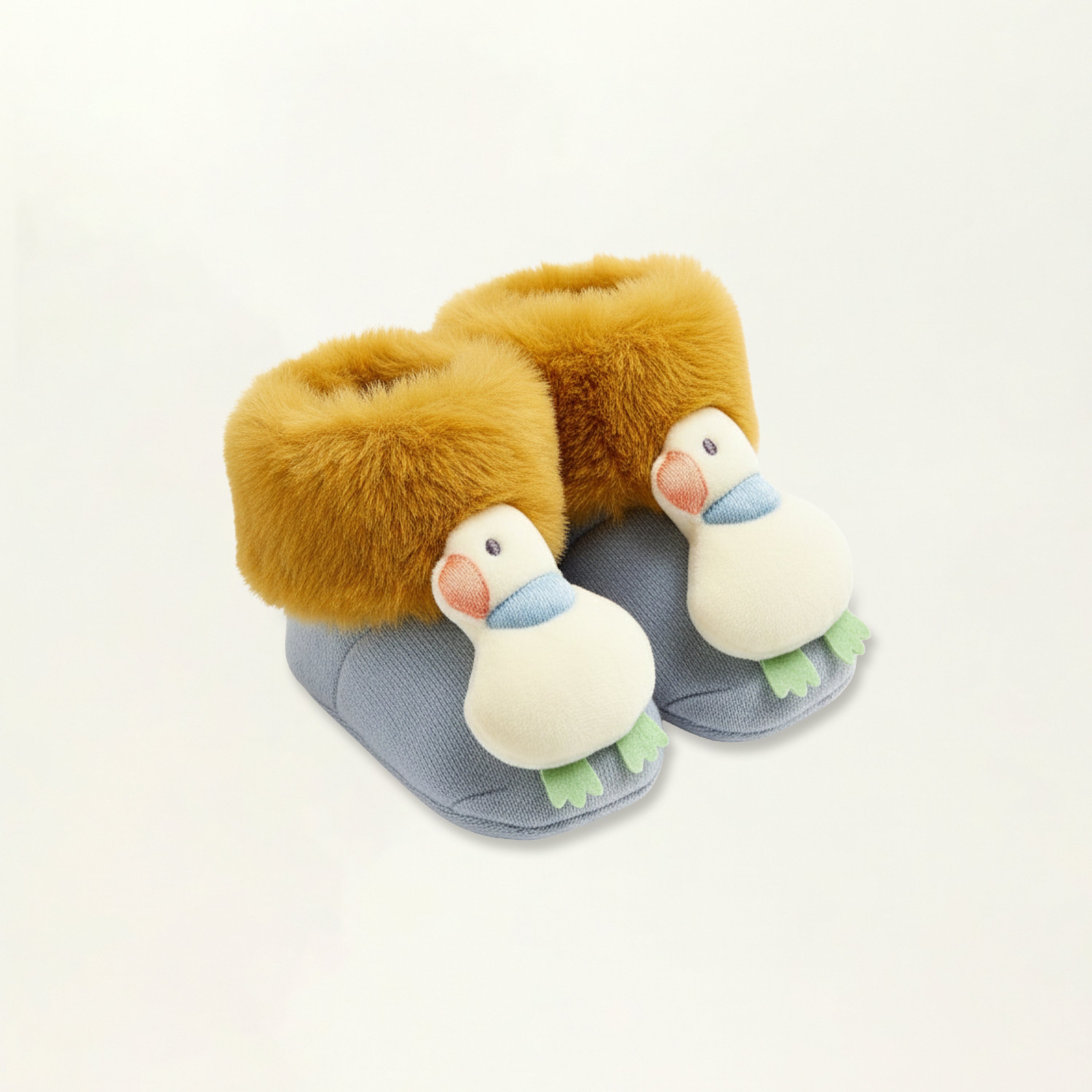 Baby Booties – Infant Soft Socks (Yellow Duck)