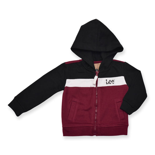 Pattern Play Jacket - (Maroon)