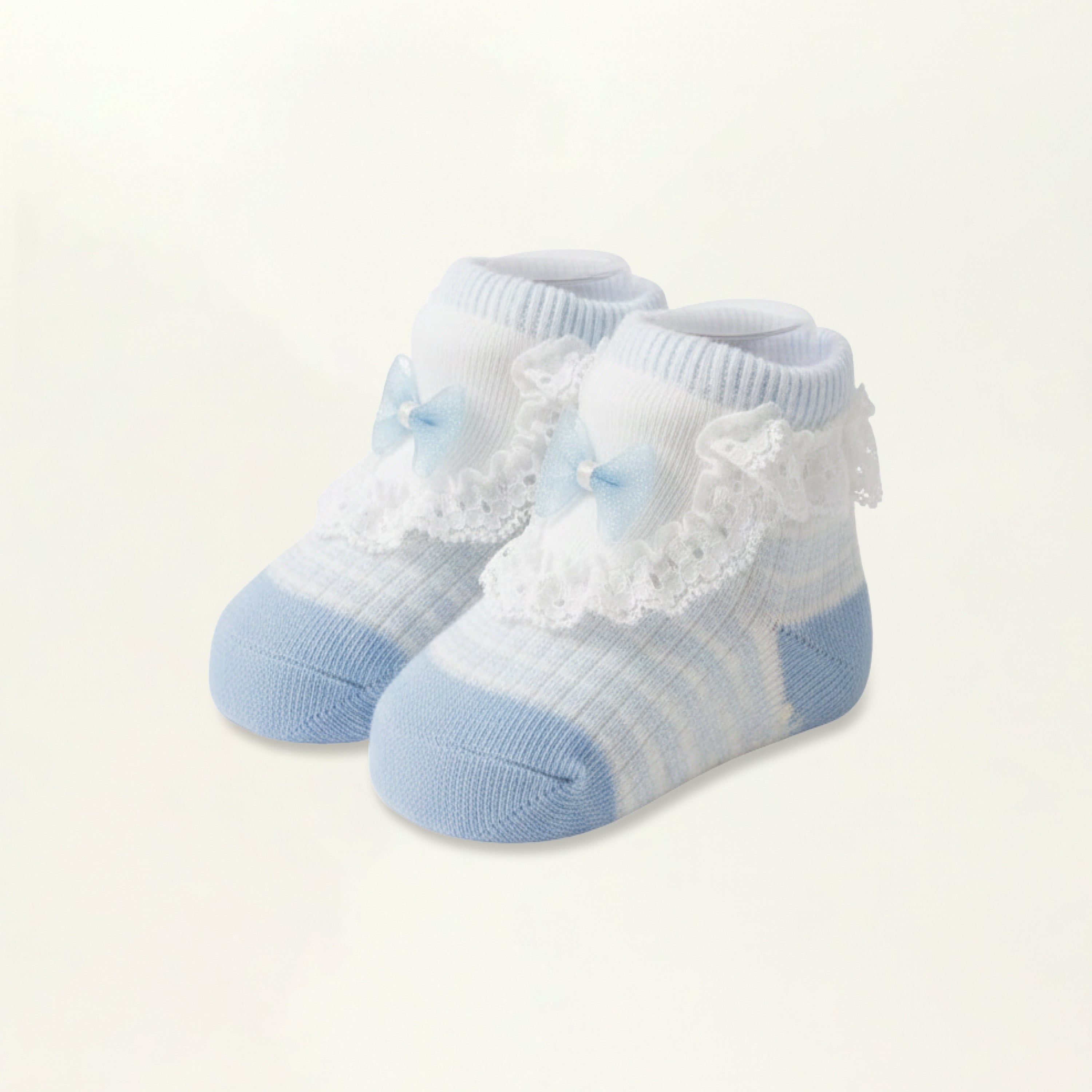 Baby Booties – Infant Soft Socks (Sky Blue)