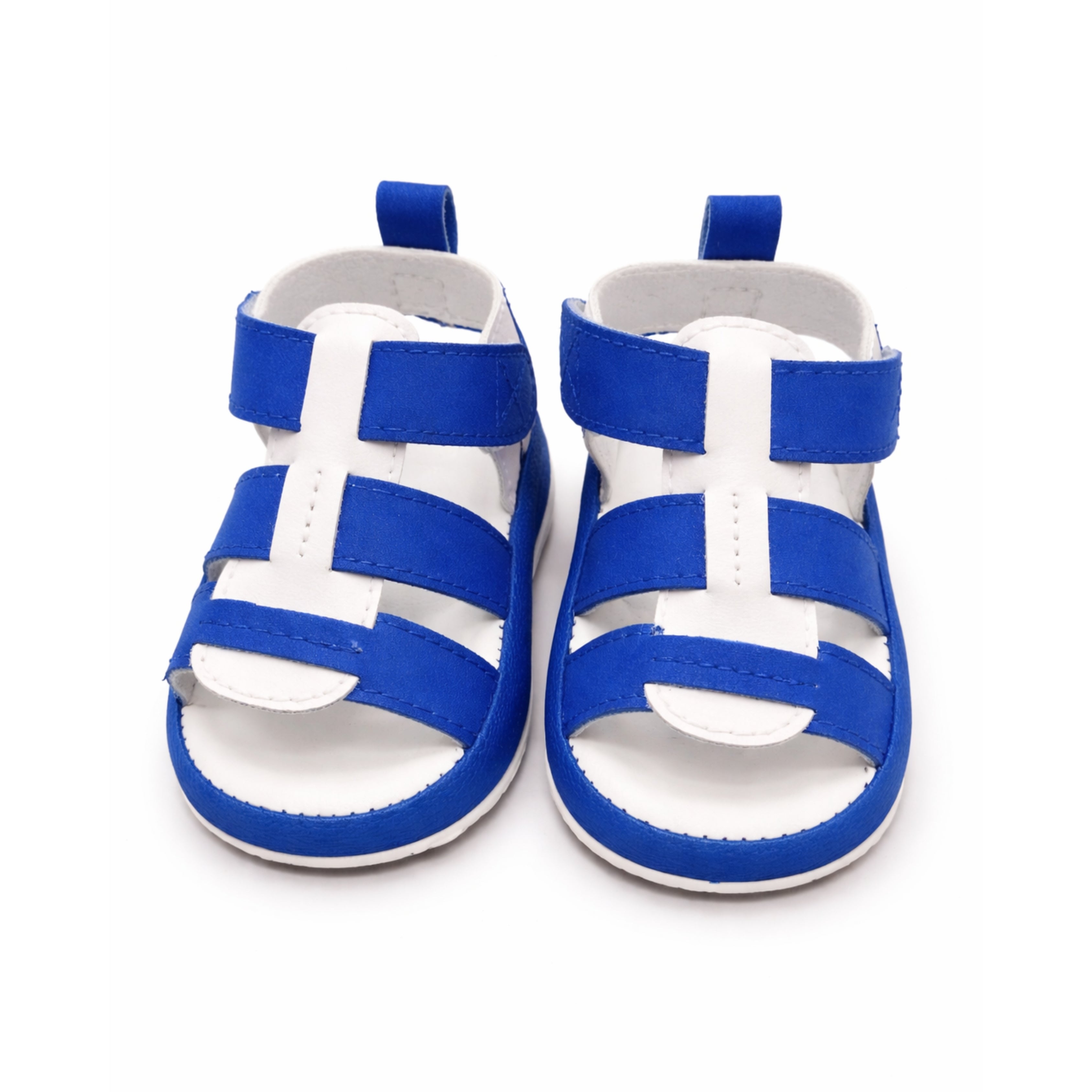 Baby Boy Sandal (Blue and White)