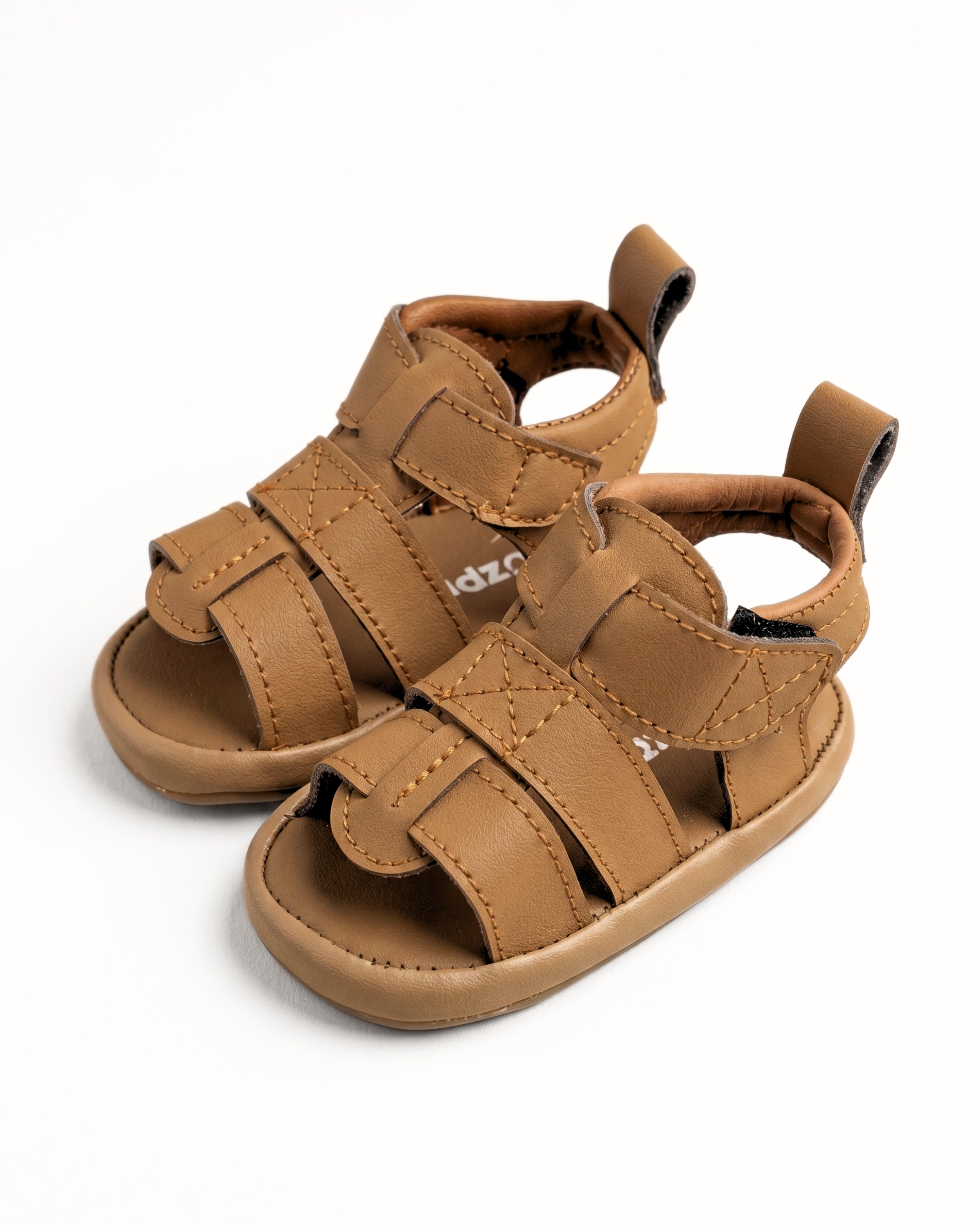 Soft Sole Baby Sandals - Dark Brown