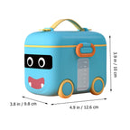 Baby Formula Dispenser | Portable Airtight Milk Powder Container & Scoop (BUS)