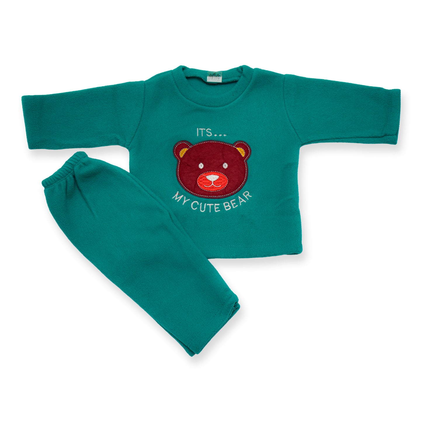 Cute Bear Set - Polar Fleece - (Green)