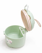 Baby Formula Dispenser | Portable Airtight Milk Powder Container & Scoop