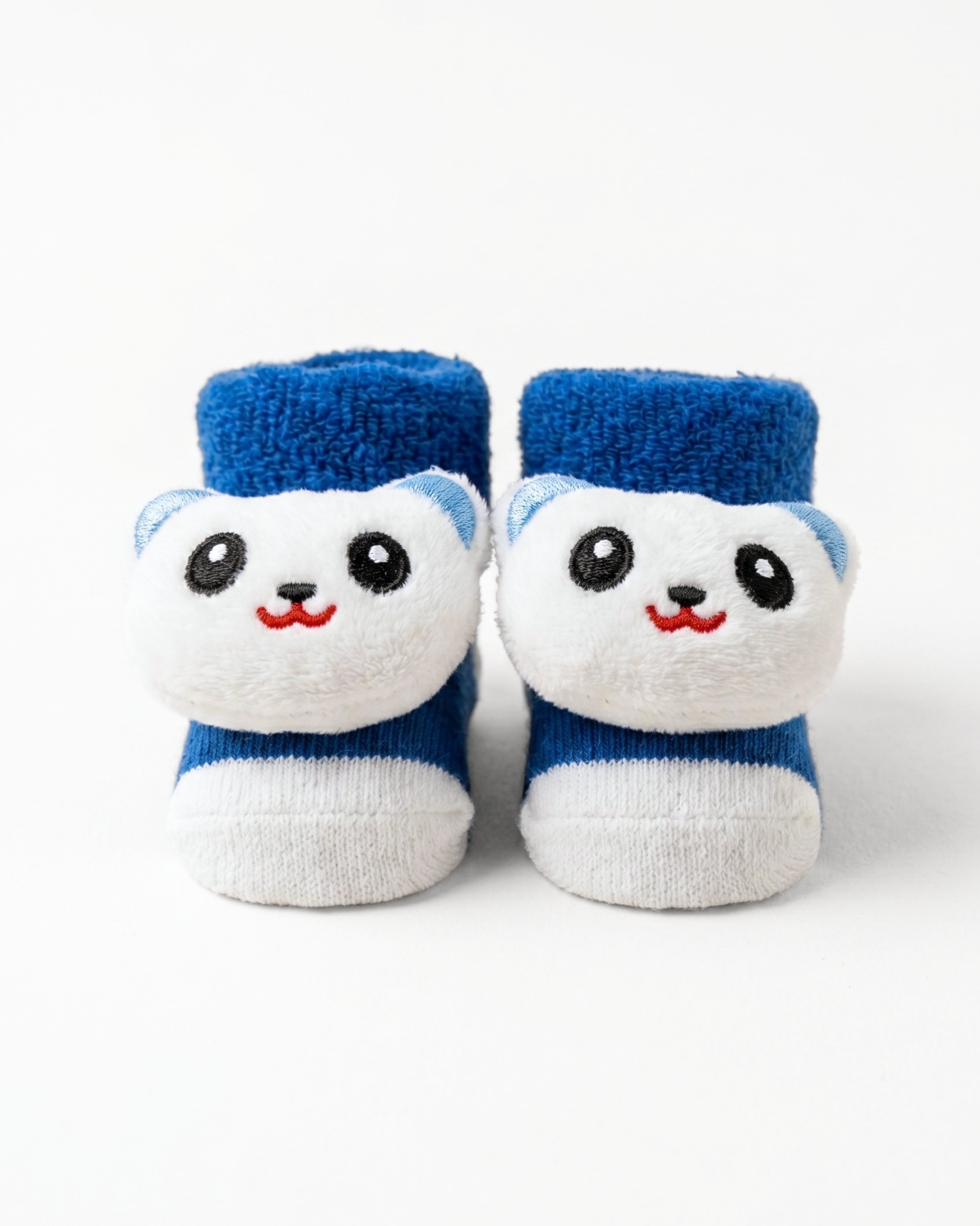Baby Booties – Infant Soft Socks (Blue Panda)