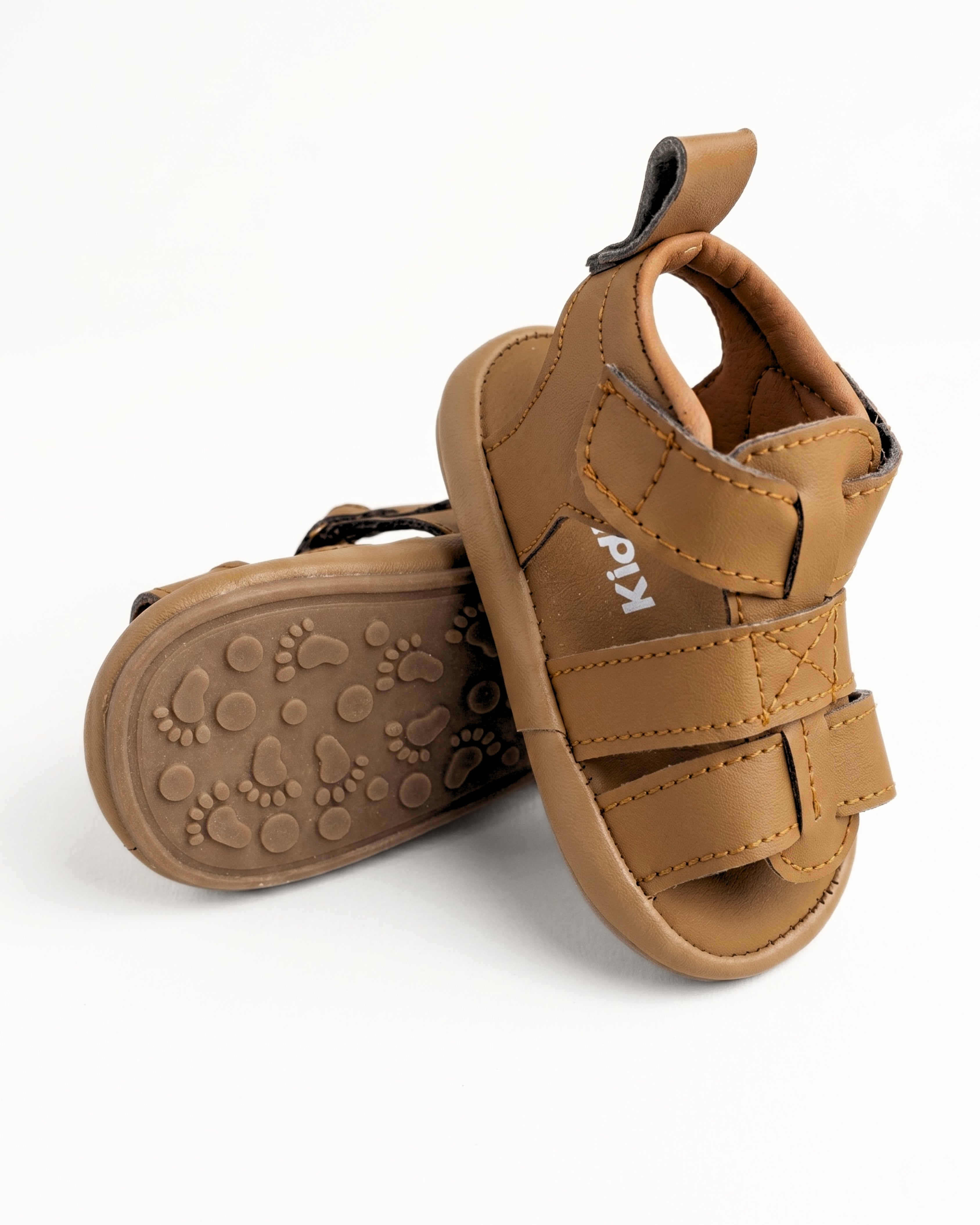 Soft Sole Baby Sandals - Dark Brown