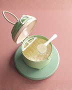 Baby Formula Dispenser | Portable Airtight Milk Powder Container & Scoop
