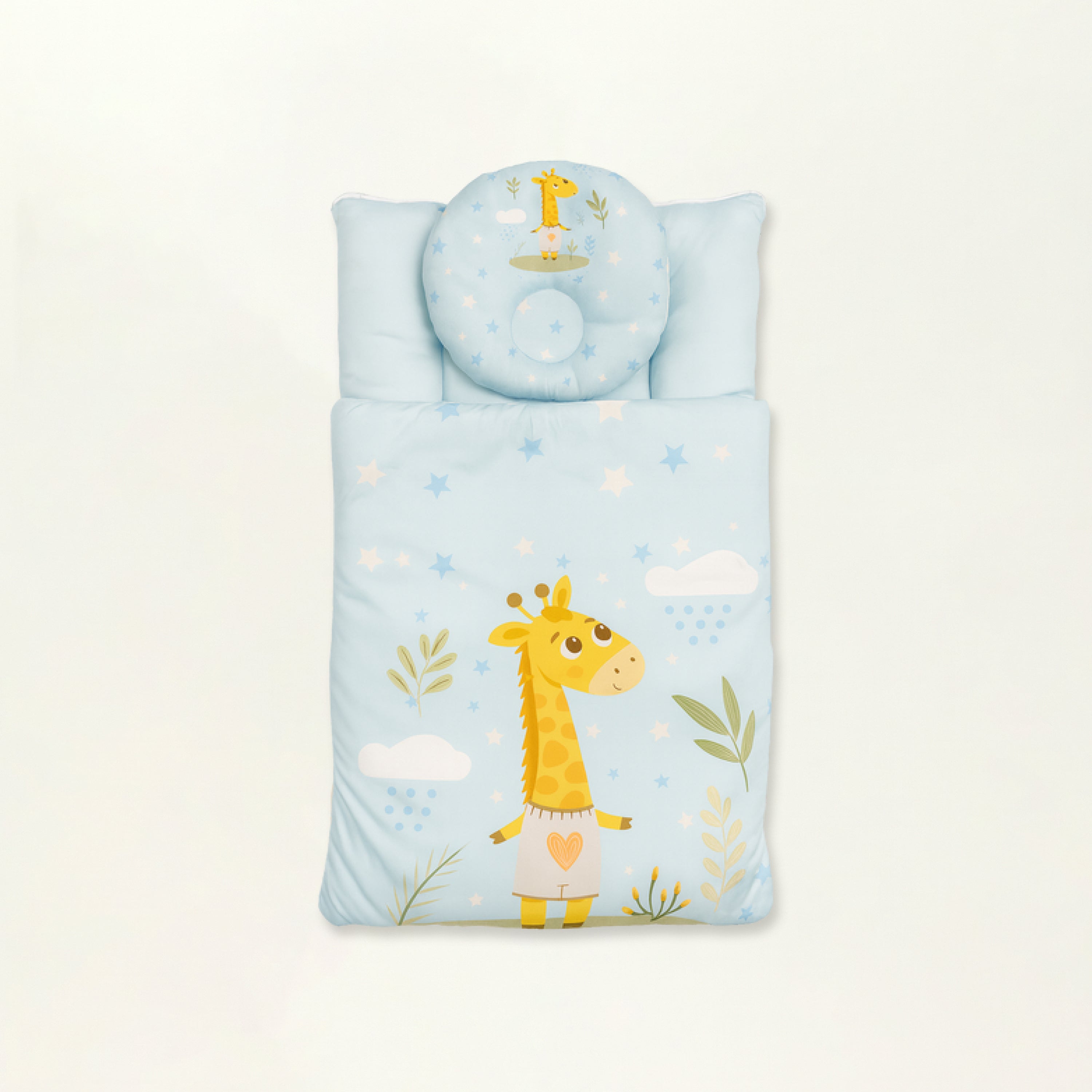 Carry Nest 2 PC - Baby Sleeping Bag - Little Giraffe Daydream - Blue