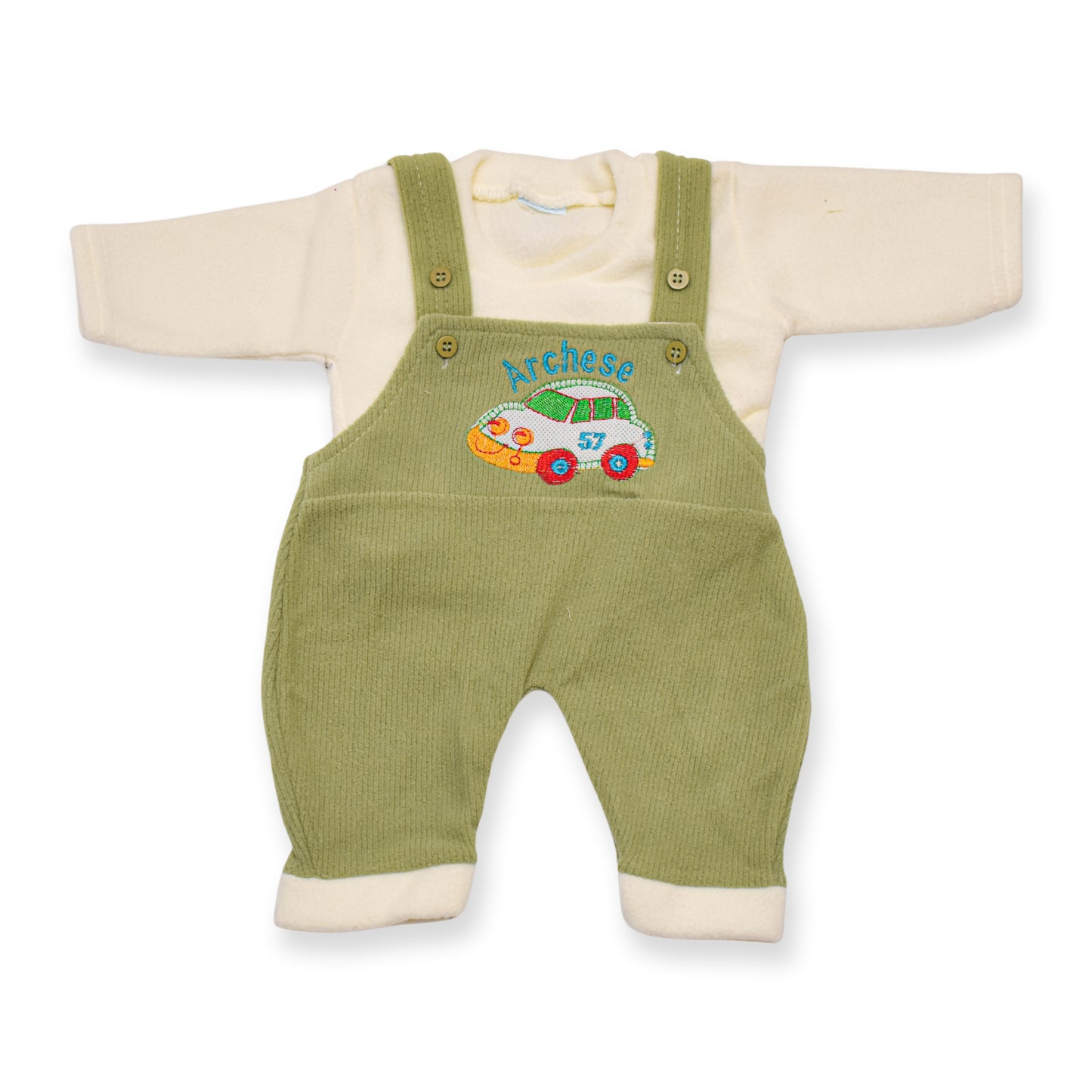 Archese Car Dungaree - Polar Fleece - (Green)