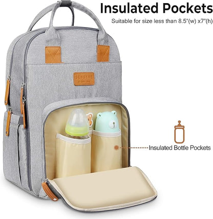 Baby Diaper & Accessories Bag - Multifunction Baby Travel Backpack