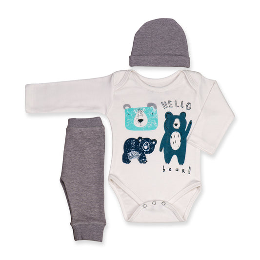 Hello Bear 3-Piece Set