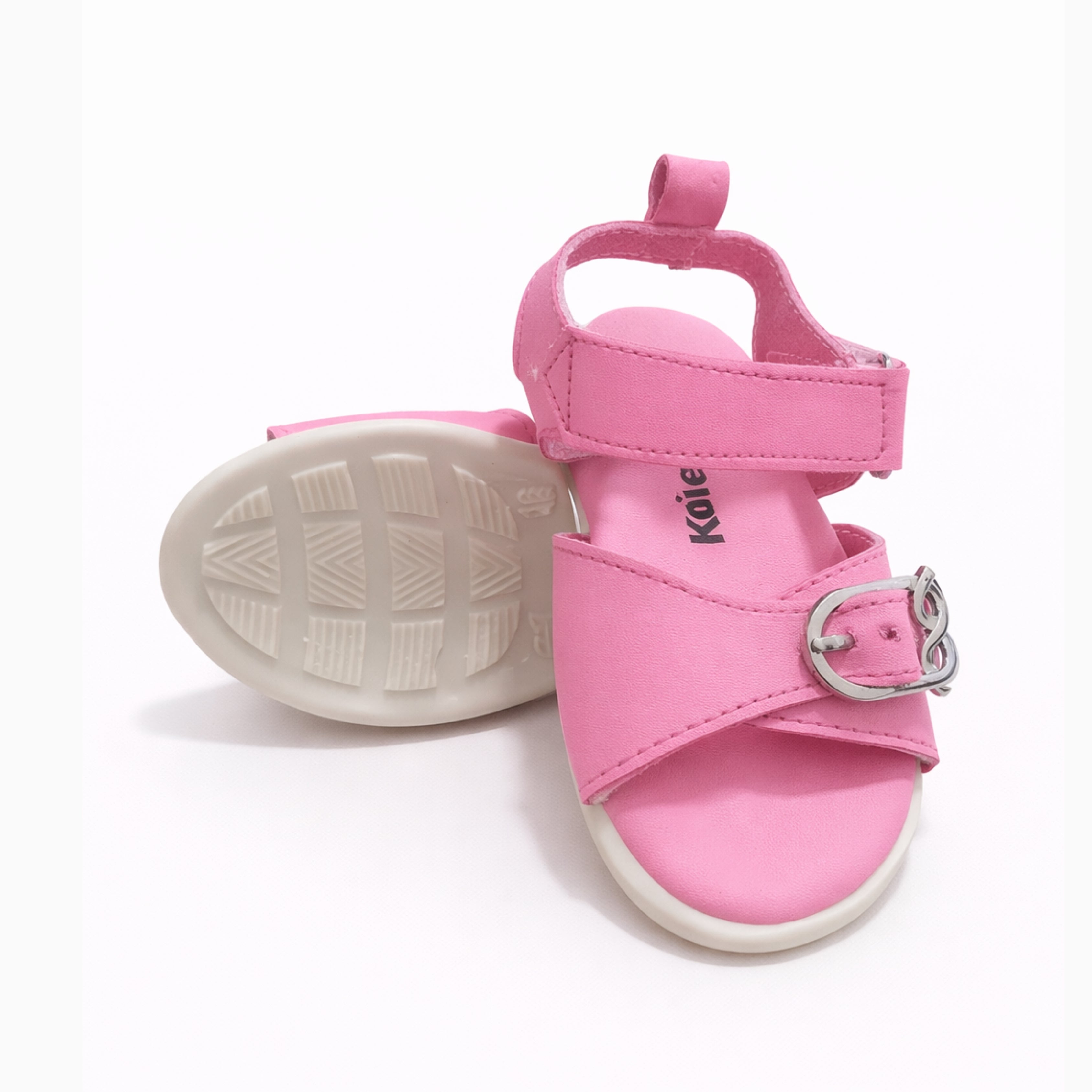 Baby Girl Sandals/Shoes - Buckle Sandals (Pink)