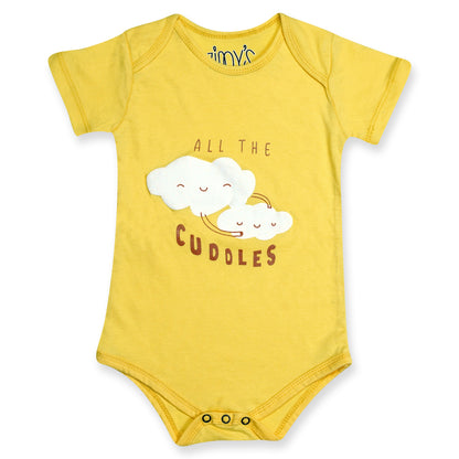 All the Cuddles Bodysuit - (Yellow)