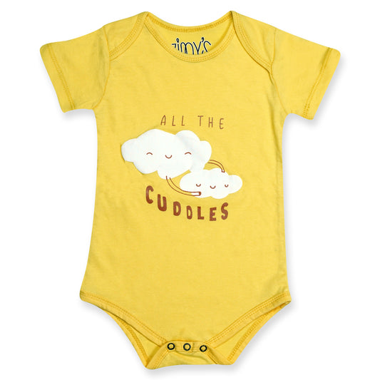 All the Cuddles Bodysuit - (Yellow)