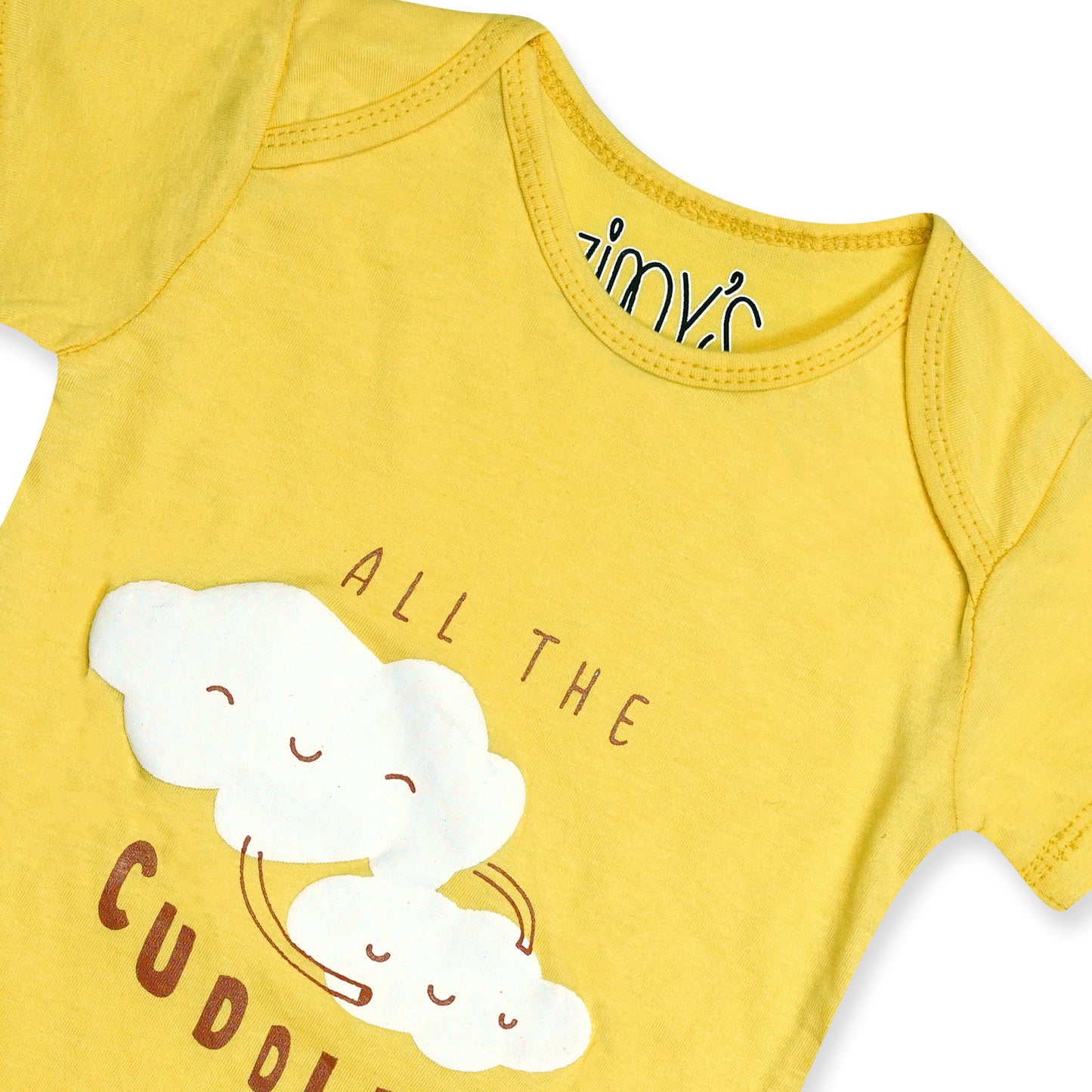 All the Cuddles Bodysuit - (Yellow)