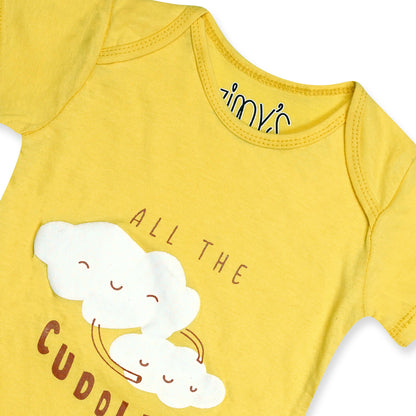 All the Cuddles Bodysuit - (Yellow)