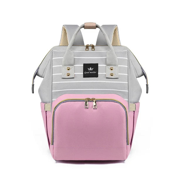Baby Diaper & Accessories Bag - Baby Essential Bag - (Pink)
