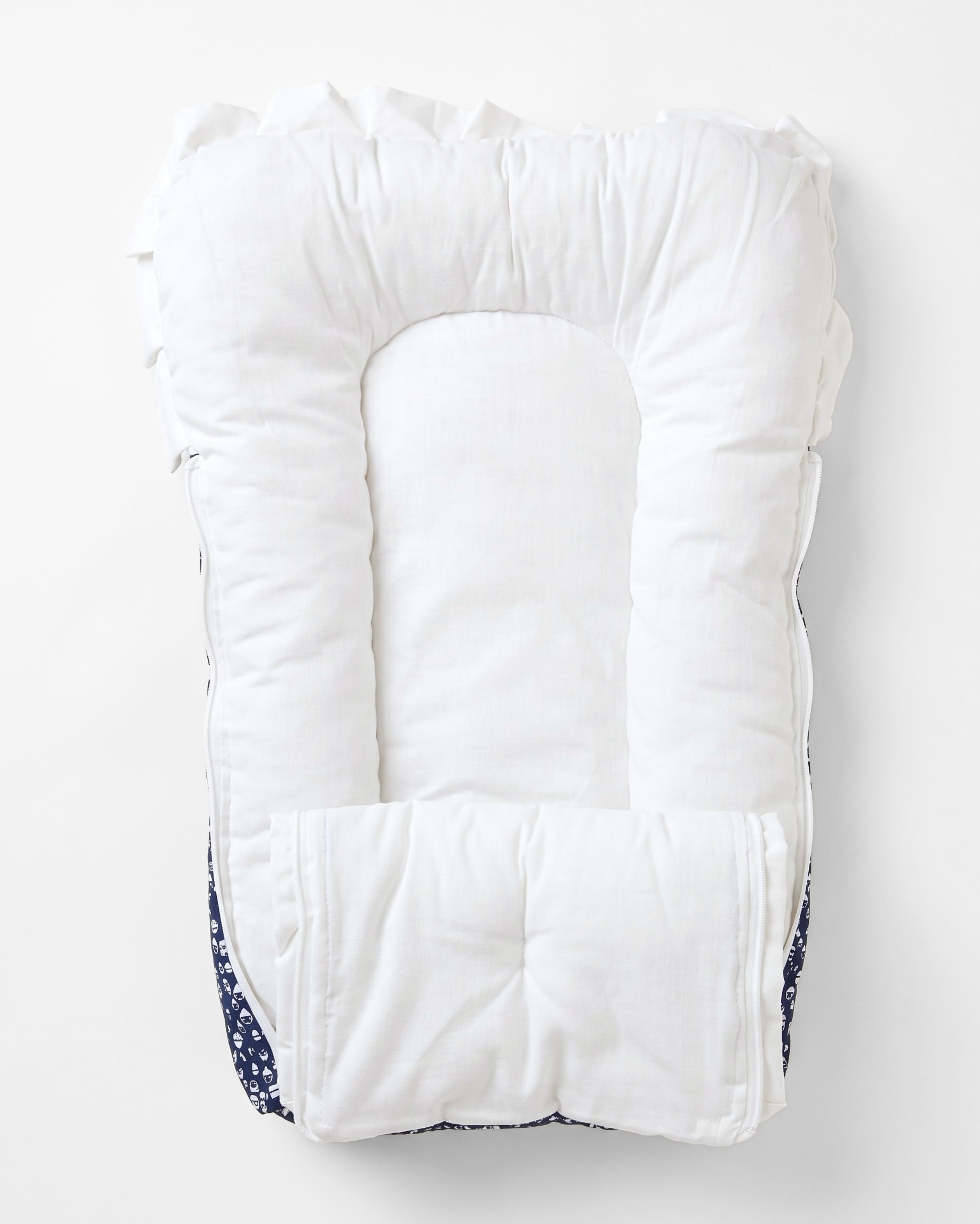 Carry Nest 2 PC - Baby Sleeping Bag - Navy Cottage