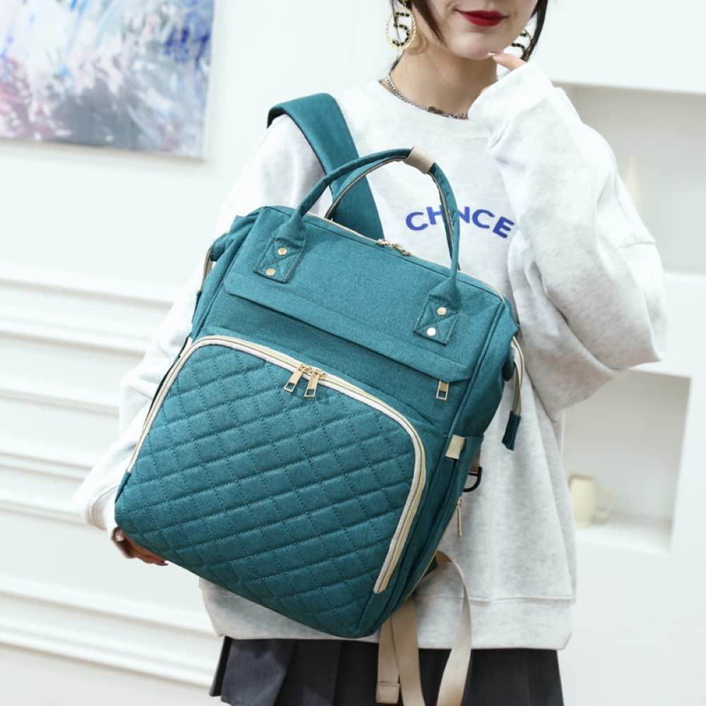 Baby Diaper Bag - Nursery Travel Bag - (Oxford Teal)