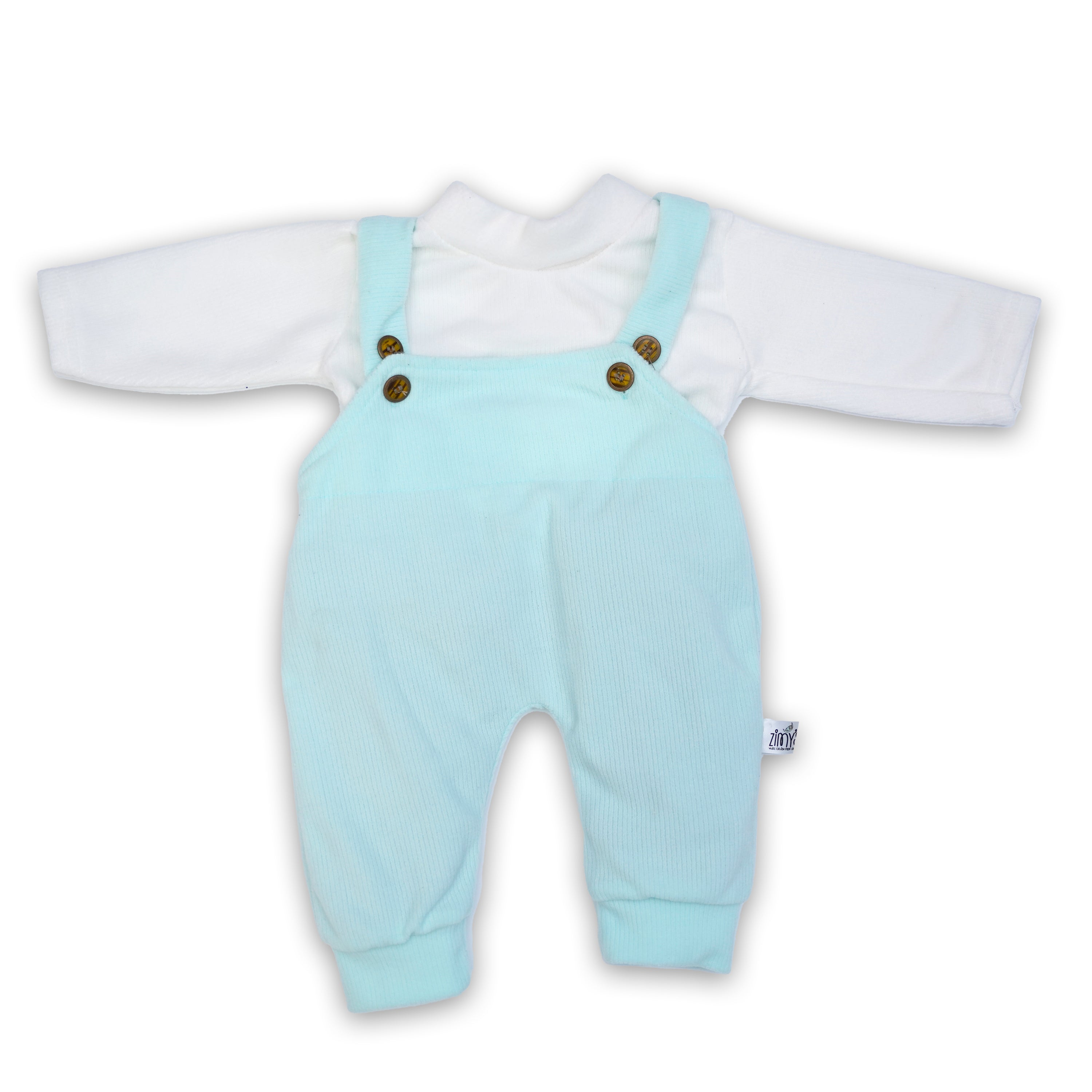 Snuggles Dungaree - Polar Fleece - (Blue)