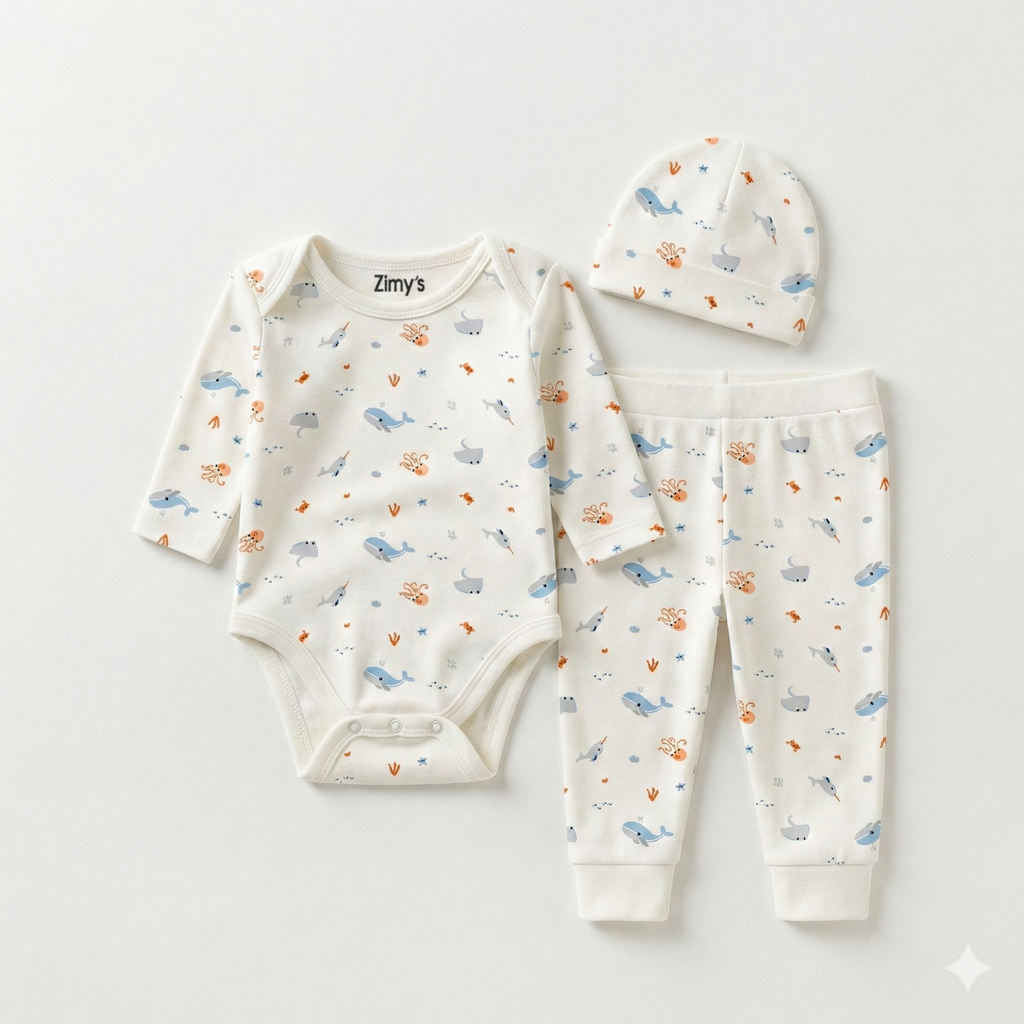 Ocean Friends 3-Piece Set